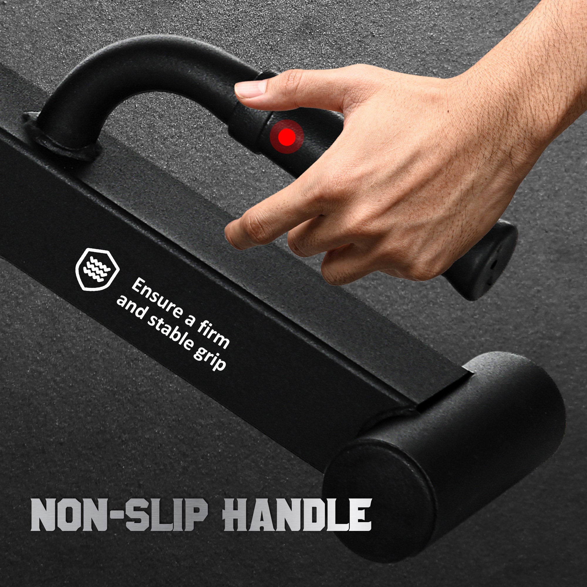 SPORTNOW Deadlift Barbell Jack with Non-Slip Handle, for Weight Training - Black - North Peak Garden Furniture