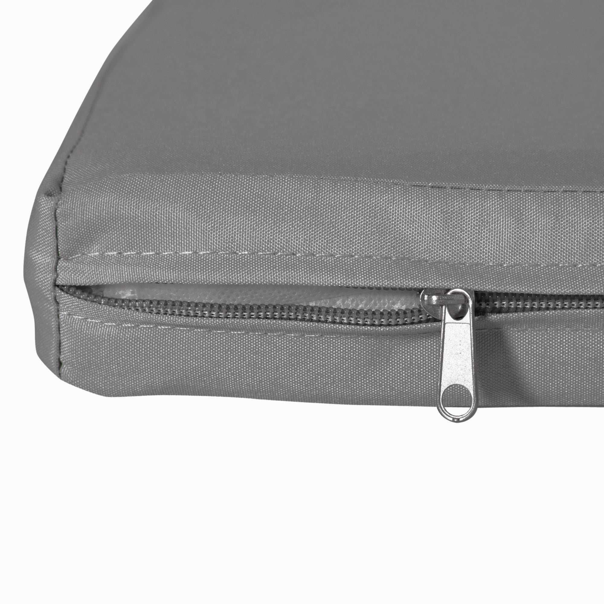 Outsunny Outdoor Seat Cushion Pads for Rattan Furniture, 3 PCs Garden Furniture Cushions, Dark Grey - North Peak Garden Furniture
