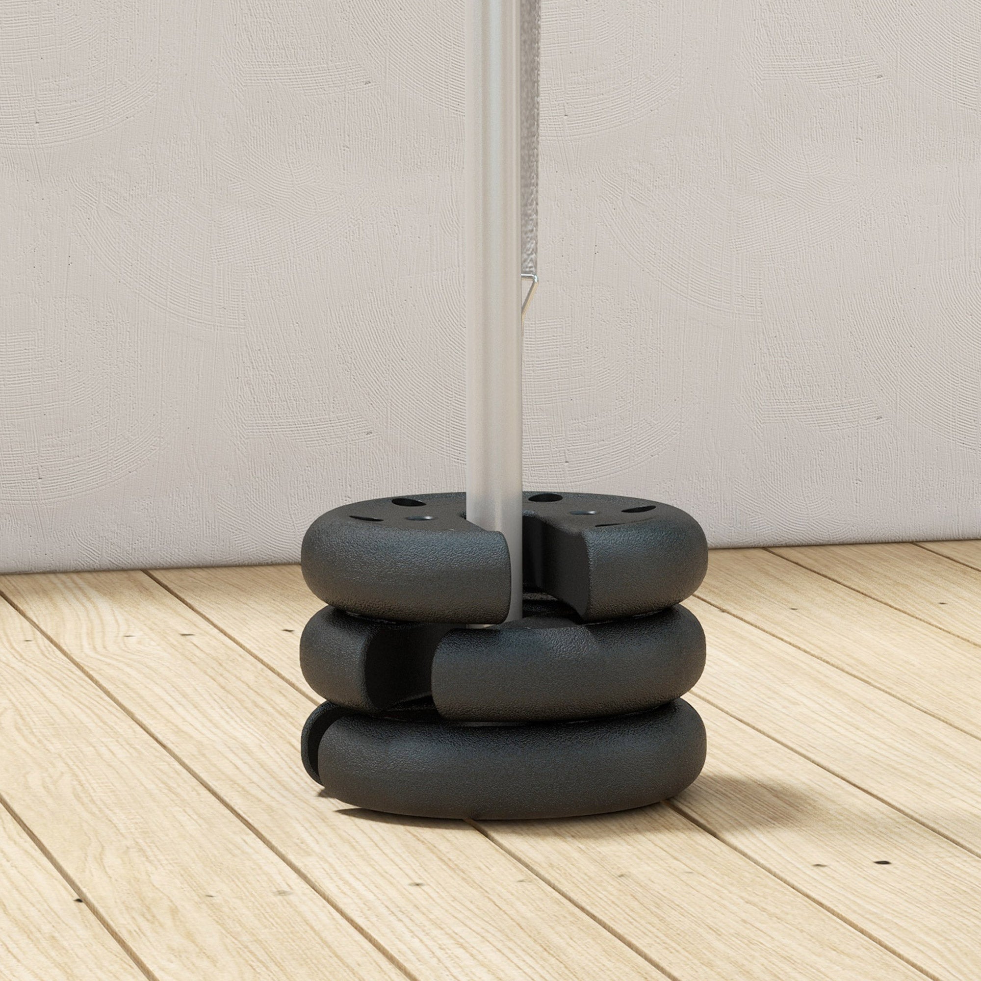 Outsunny Set of 4 PCs Gazebo Sand Weight Bag Bags Leg Weights Marquee Party Tent Canopy 8.8KG - North Peak Garden Furniture