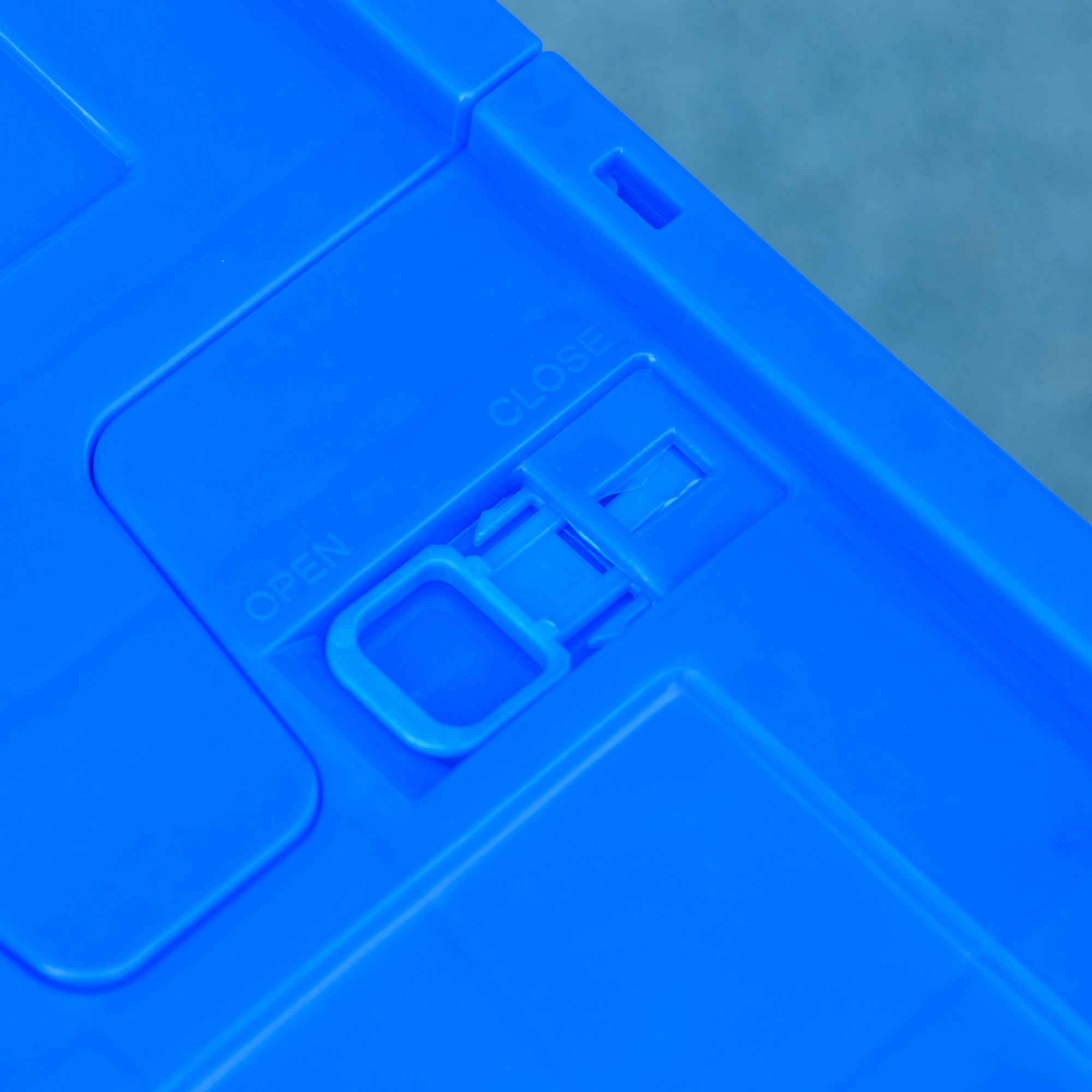 HOMCOM 65L Steel Frame Bike Trailer Storage Box - Blue - North Peak Garden Furniture
