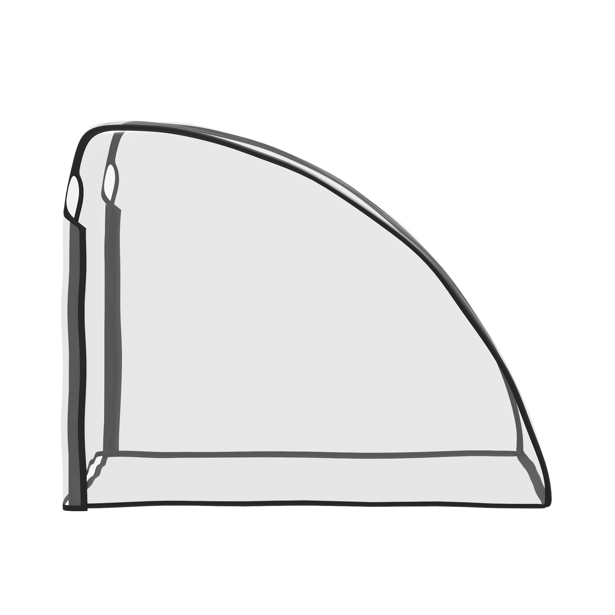 HOMCOM Baby Bike Trailer Cover, Anti Dust Rain Snow, Cold Wind, 76 x 61 x 61 cm - North Peak Garden Furniture