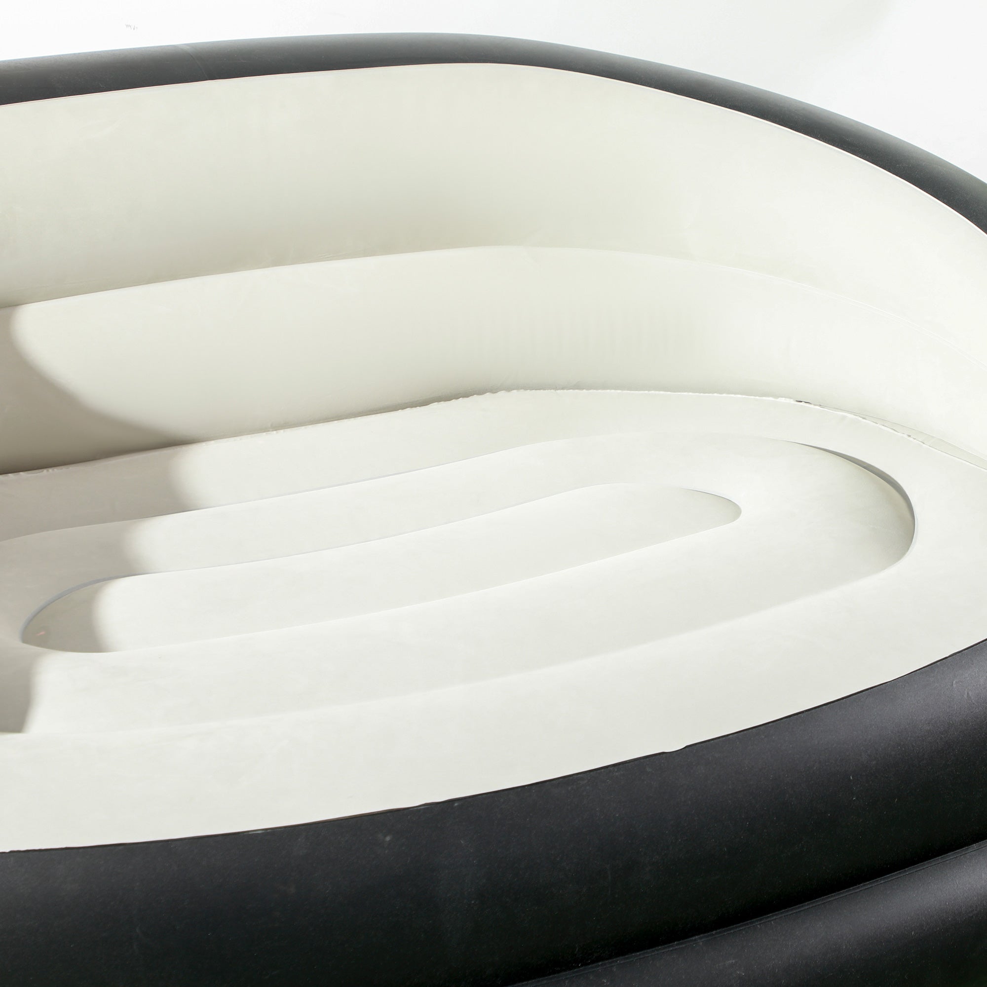 Outsunny Double Inflatable Seat - Grey/Black - North Peak Garden Furniture