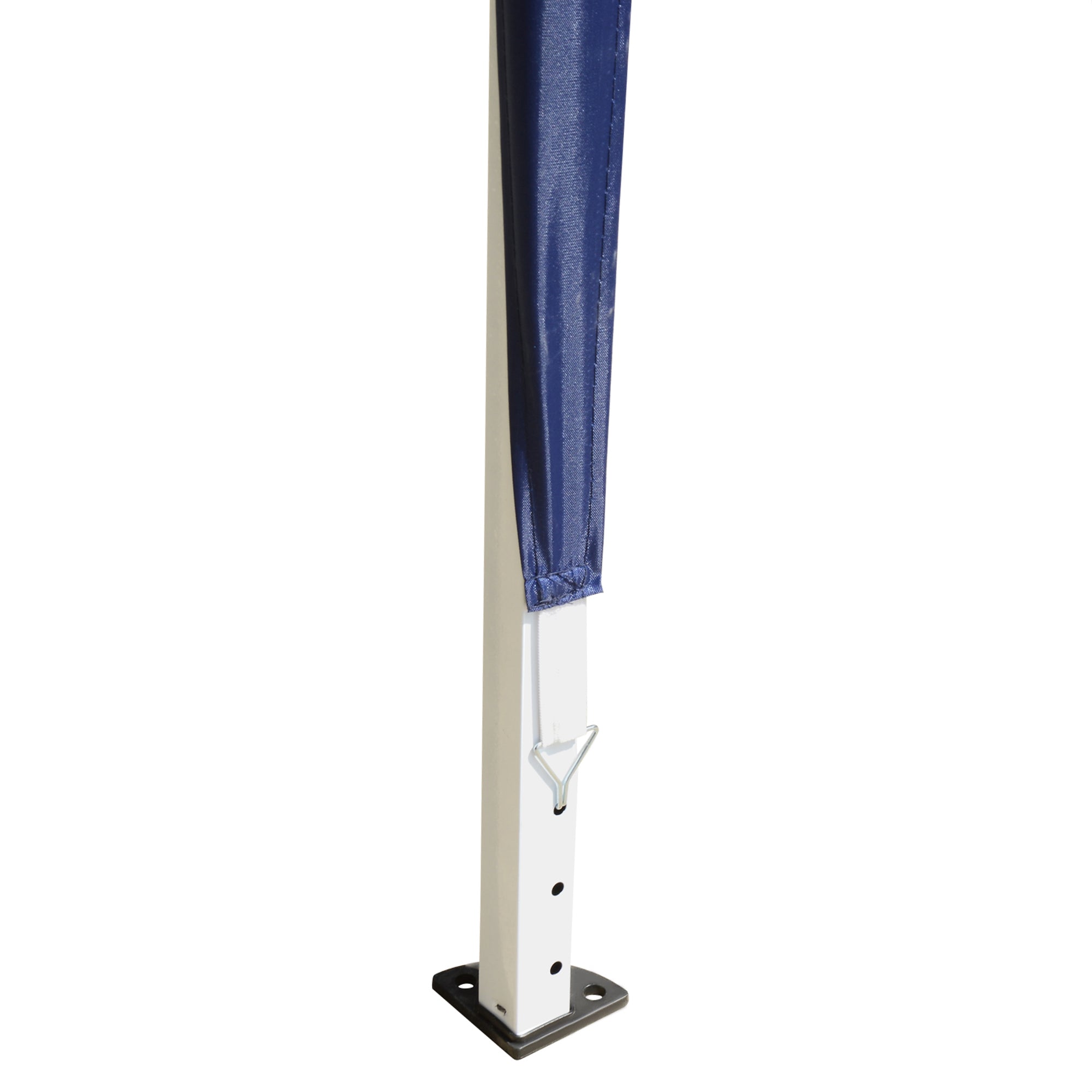 Outsunny 3 x 3M Garden Pop Up Gazebo Height Adjustable Marquee Party Tent Wedding Canopy with Carrying Bag, Blue - North Peak Garden Furniture