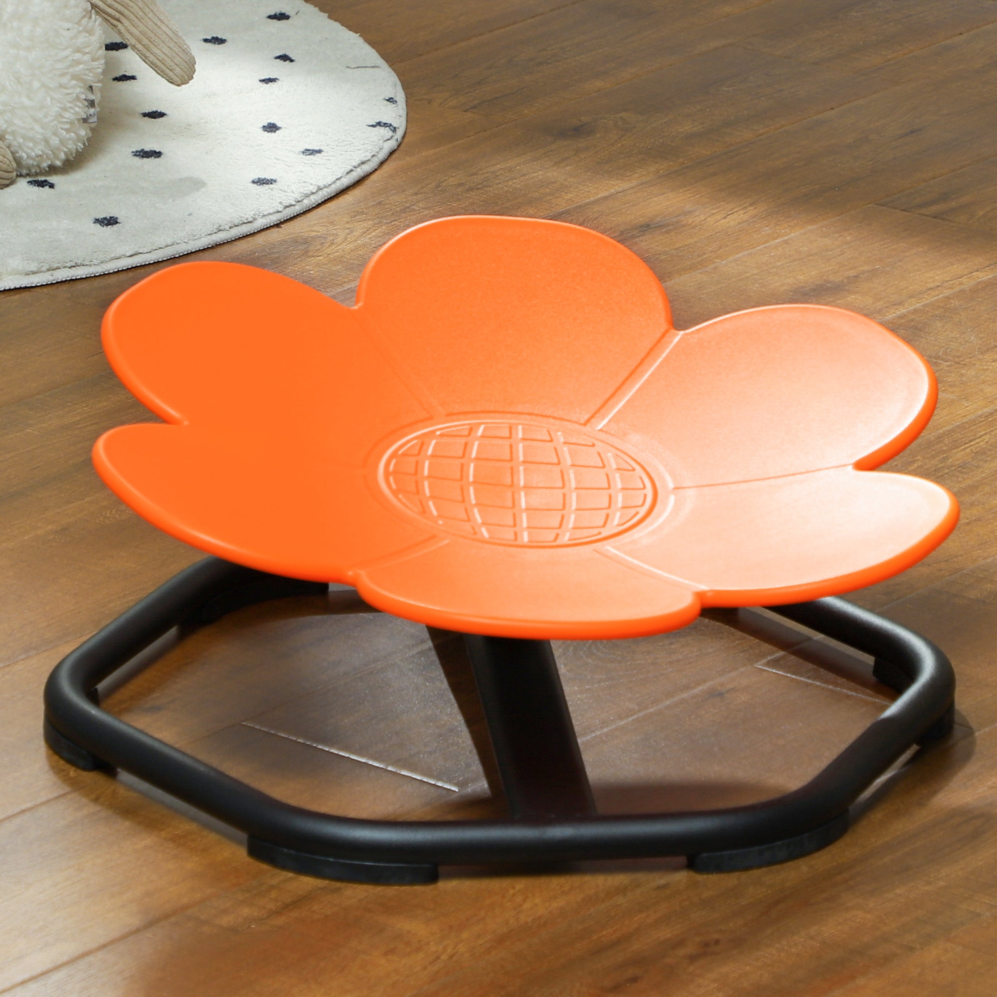 AIYAPLAY Sensory Spinning Chair for Autism Kids Coordination & Balance, Orange - North Peak Garden Furniture