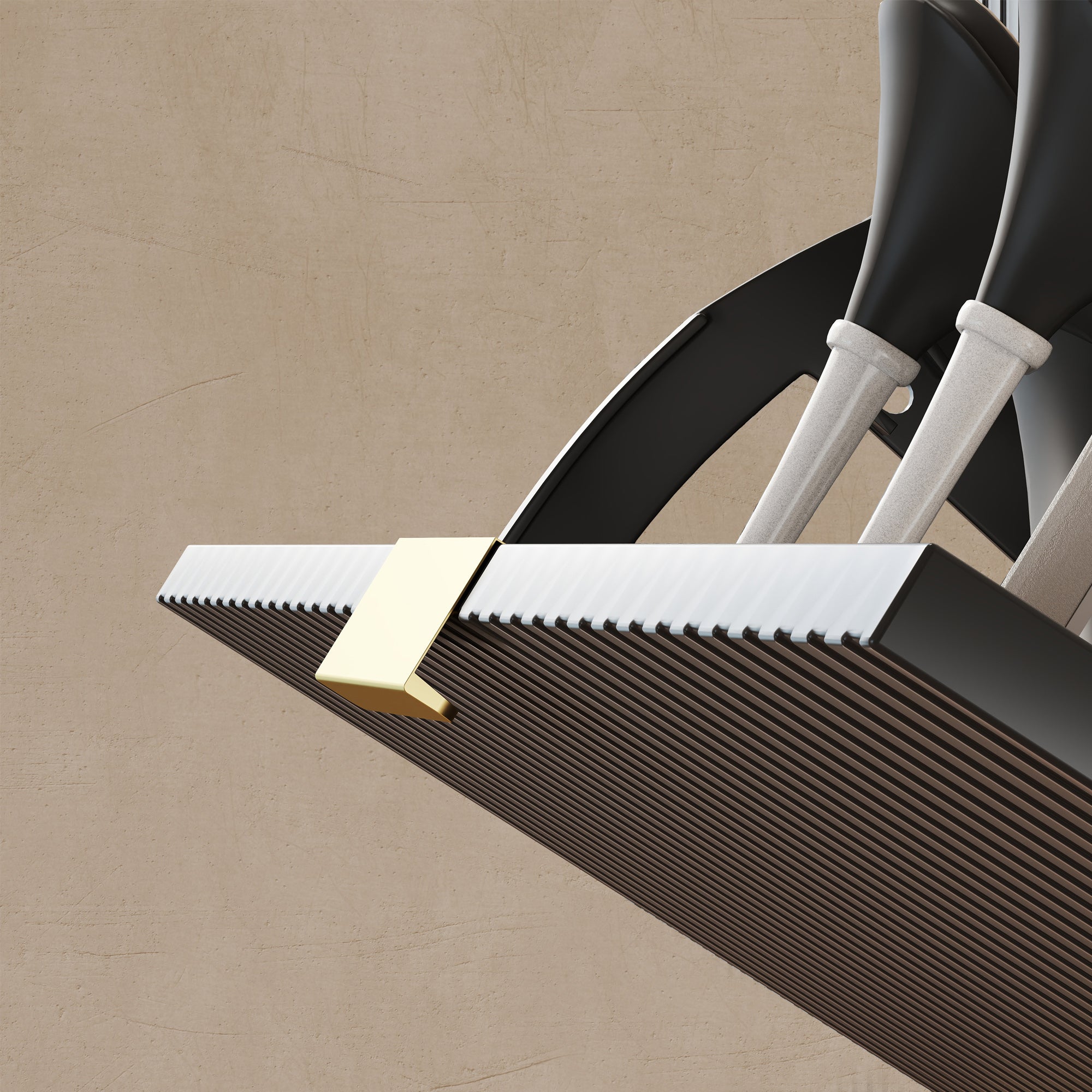 HOMCOM Elegant Three-Drawer Shoe Cabinet - Black