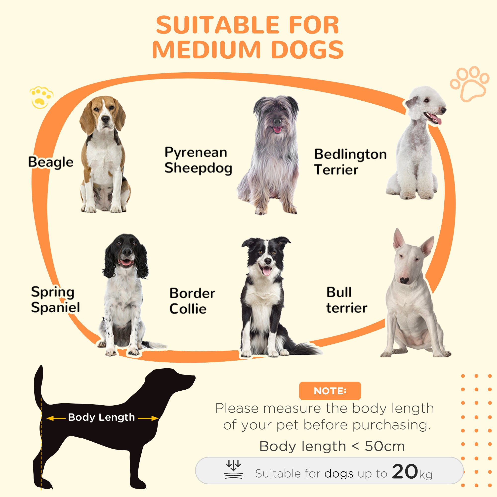 PawHut Dog Crate Furniture with Removable Cushion for Medium Dogs, 80 x 54 x 57cm - Brown - North Peak Garden Furniture