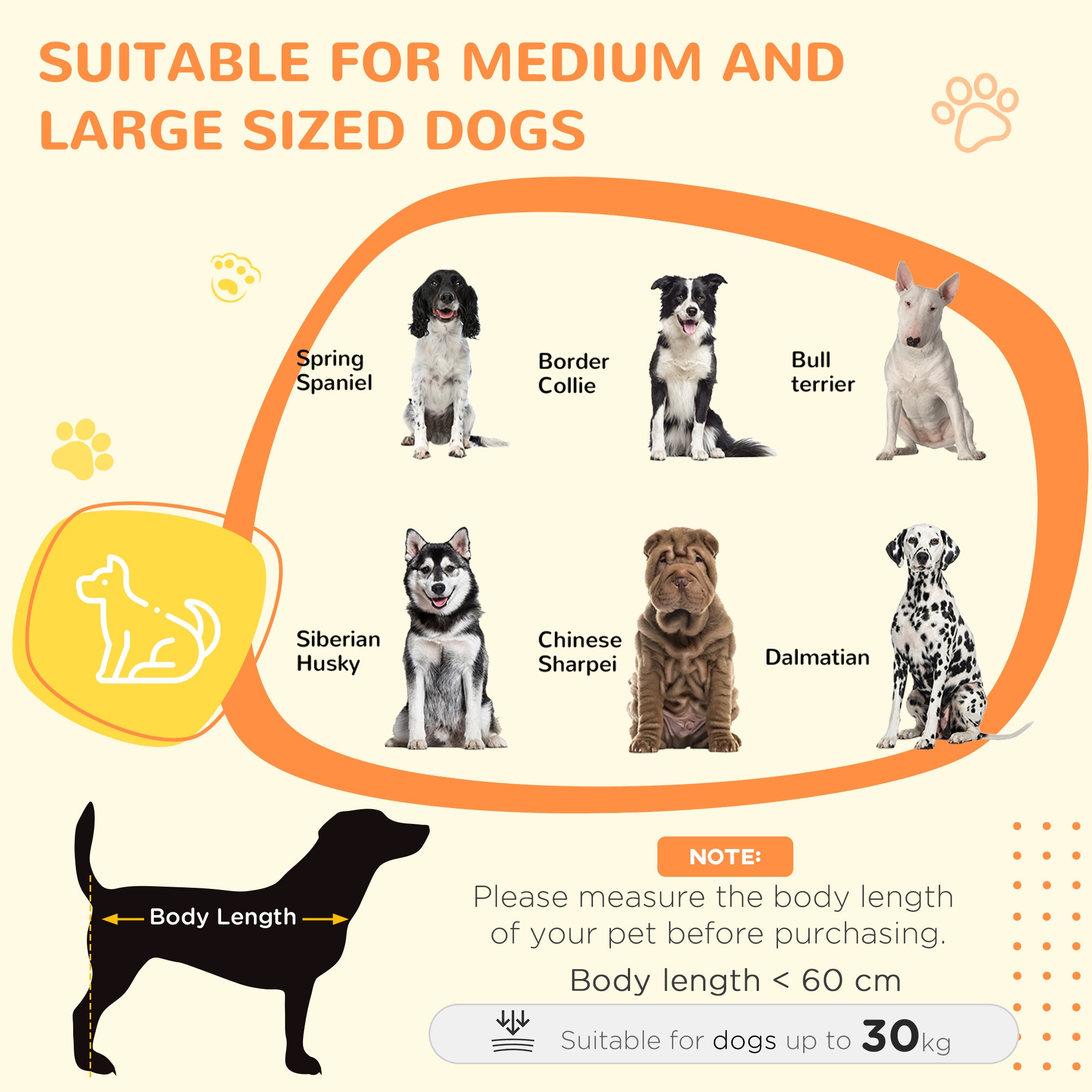 PawHut Heavy Duty Dog Crate on Wheels w/ Bowl Holder, Removable Tray, Openable Top, Detachable Door, for M, L Dogs - North Peak Garden Furniture