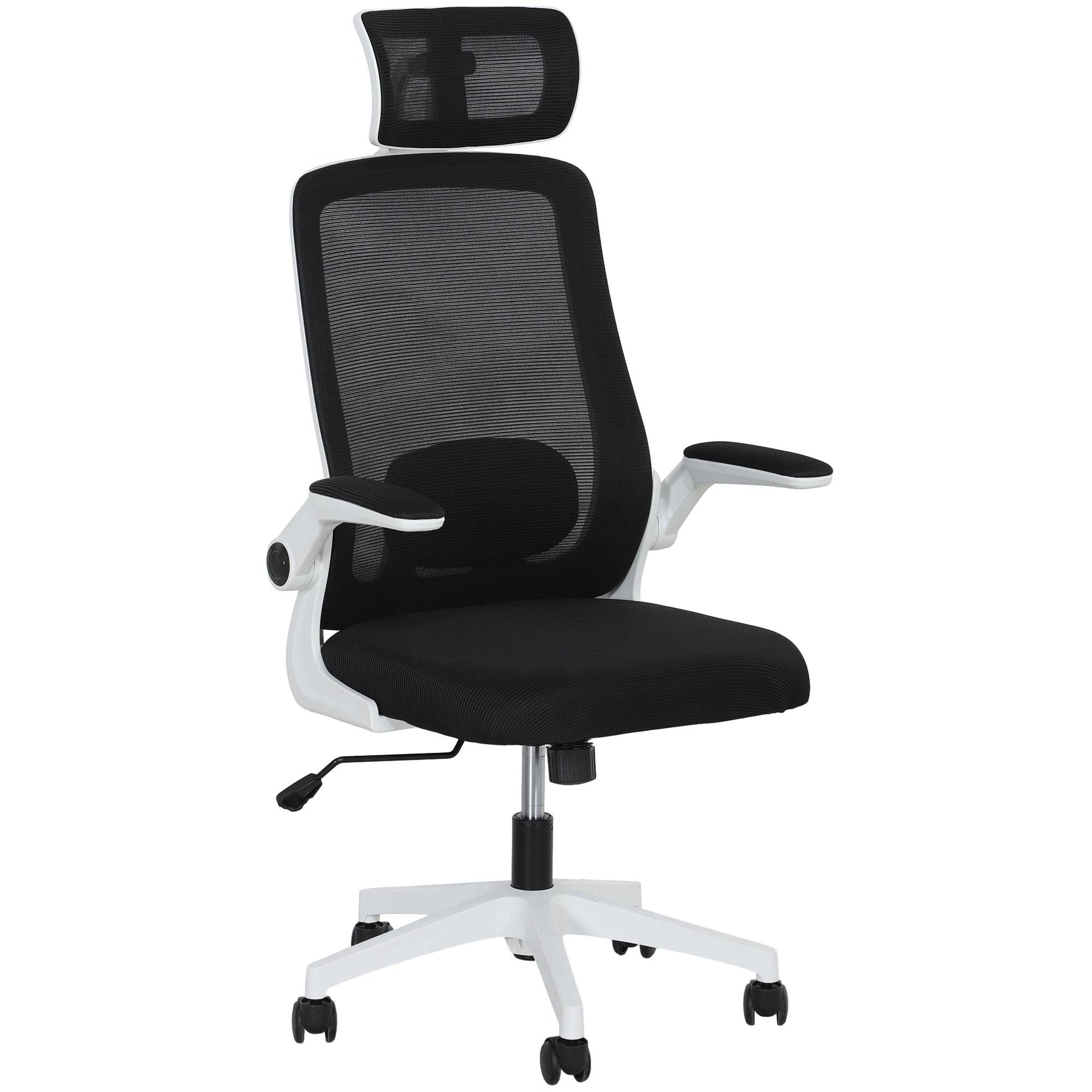 HOMCOM Multi-Adjust Office Chair - Black - North Peak Garden Furniture