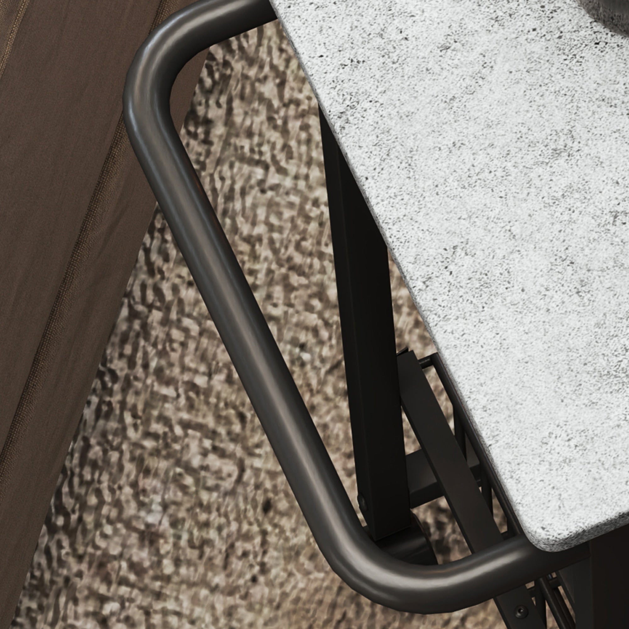HOMCOM Four Basket Mobile Kitchen Island, with Brakes - Grey/Black - North Peak Garden Furniture