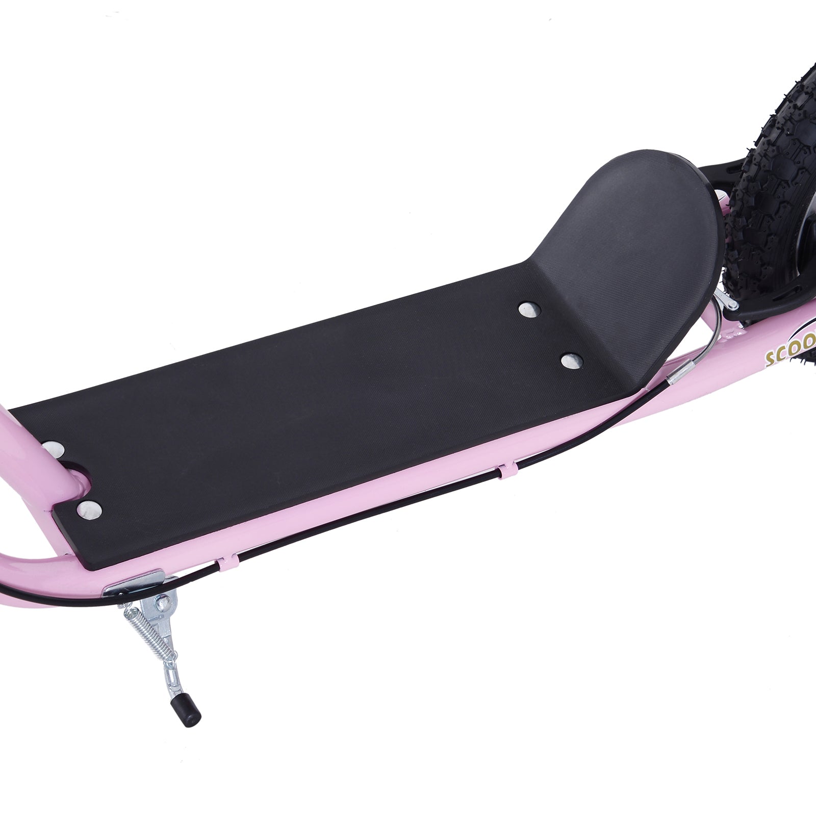 HOMCOM Kids Scooter Children Stunt Scooter for 5+ Years, Big Wheels Scooter with Adjustable Height Handlebar, Front Rear Dual Brakes, Pink - North Peak Garden Furniture