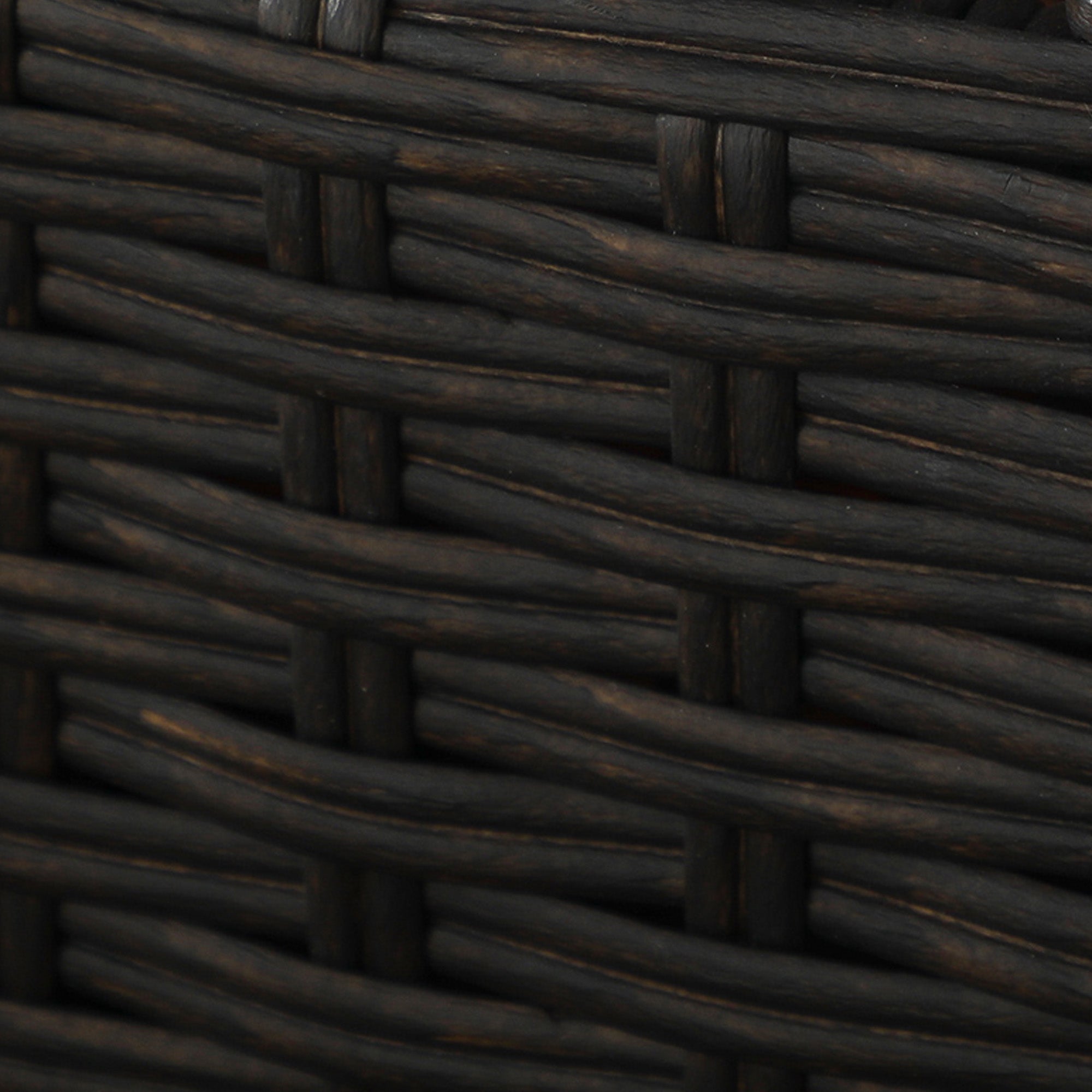 Outsunny Outdoor Recliner Chair with Adjustable Backrest and Footrest, Cushion, Side Tray, Dark Grey/Brown