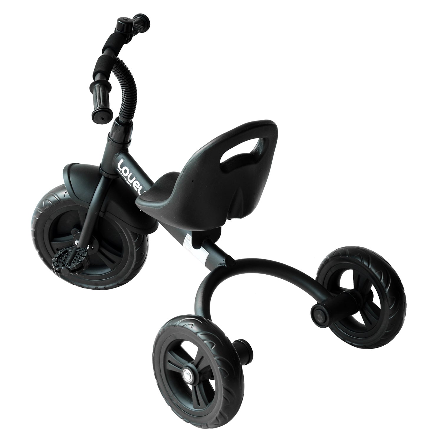 HOMCOM Kids Trike Toddler Tricycle Children Ride on 3 Wheels Bike For 1.5 - 4 Years Black - North Peak Garden Furniture