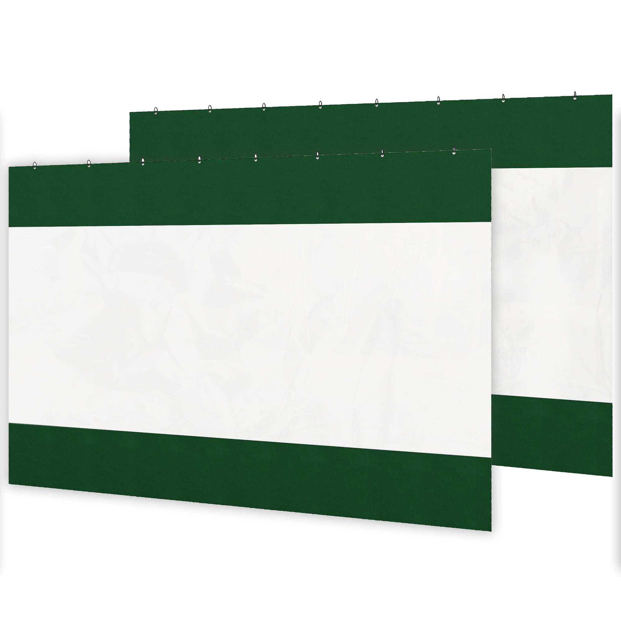 Outsunny Set of Two 3 x 2m Replacement Pergola Panels - Green - North Peak Garden Furniture
