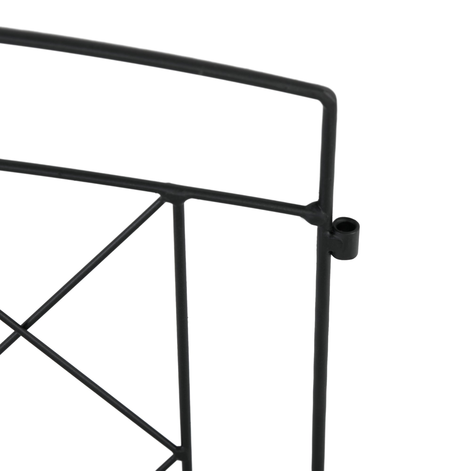 Outsunny Metal Decorative Outdoor Picket Fence Panels Set of 6, Black - North Peak Garden Furniture