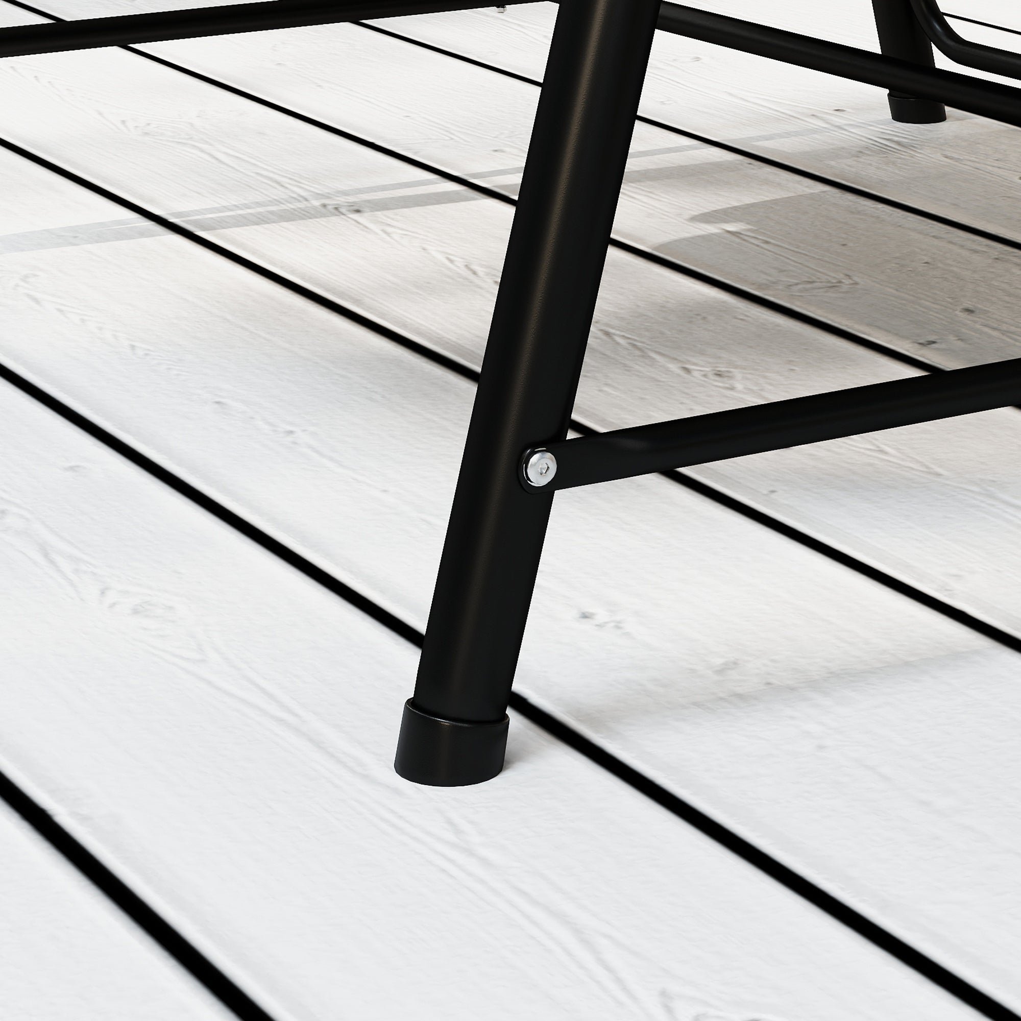 Outsunny Rattan Swing Chair, Outdoor Garden Hanging Swing Seat with Stand and Seat Cushion, Porch Hanging Chair for Balcony, Garden, Deck, Dark Grey - North Peak Garden Furniture