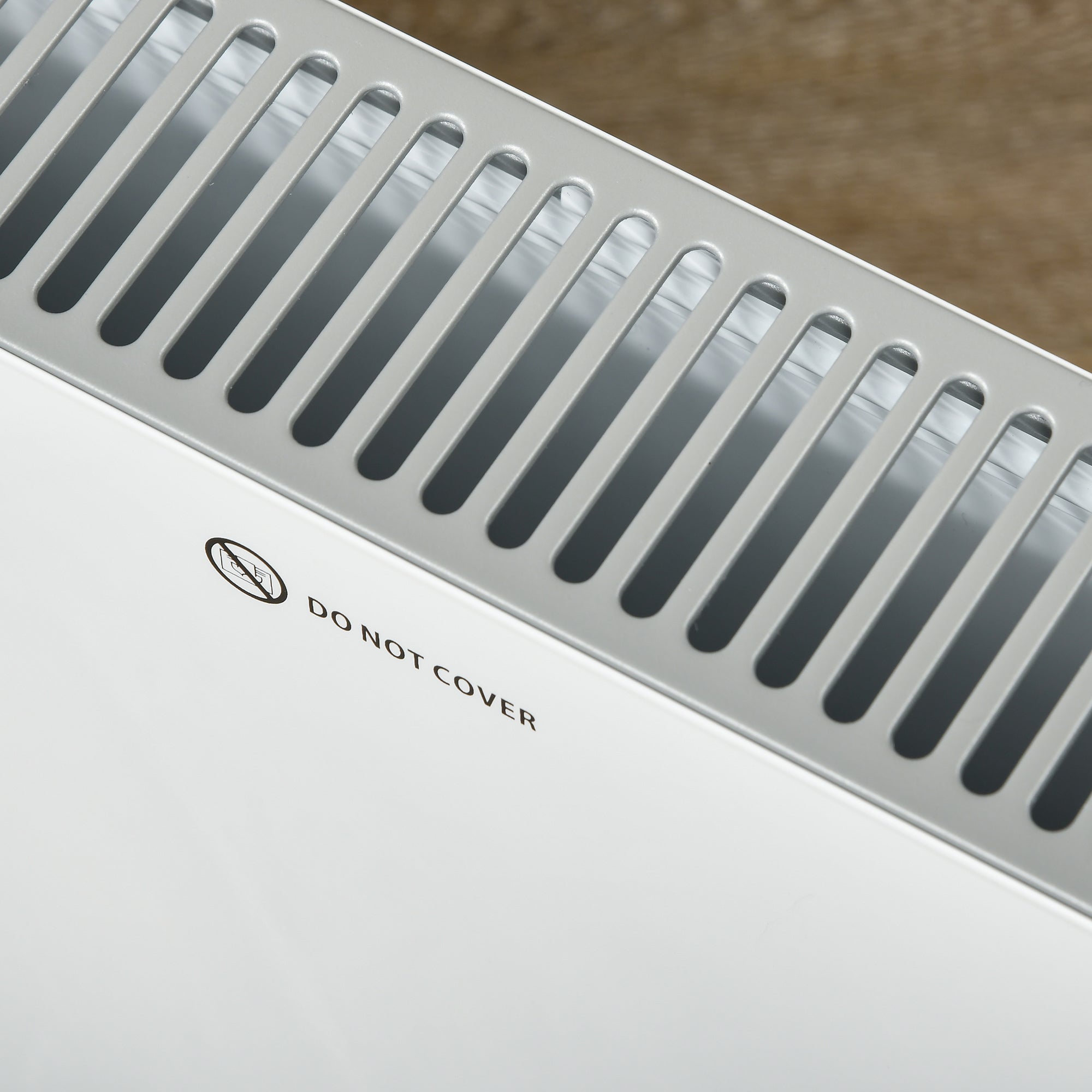 HOMCOM 2000W Electric Convector Heater, Freestanding Space Heater with 3 Heat Settings, Adjustable Thermostat, Timer, White - North Peak Garden Furniture