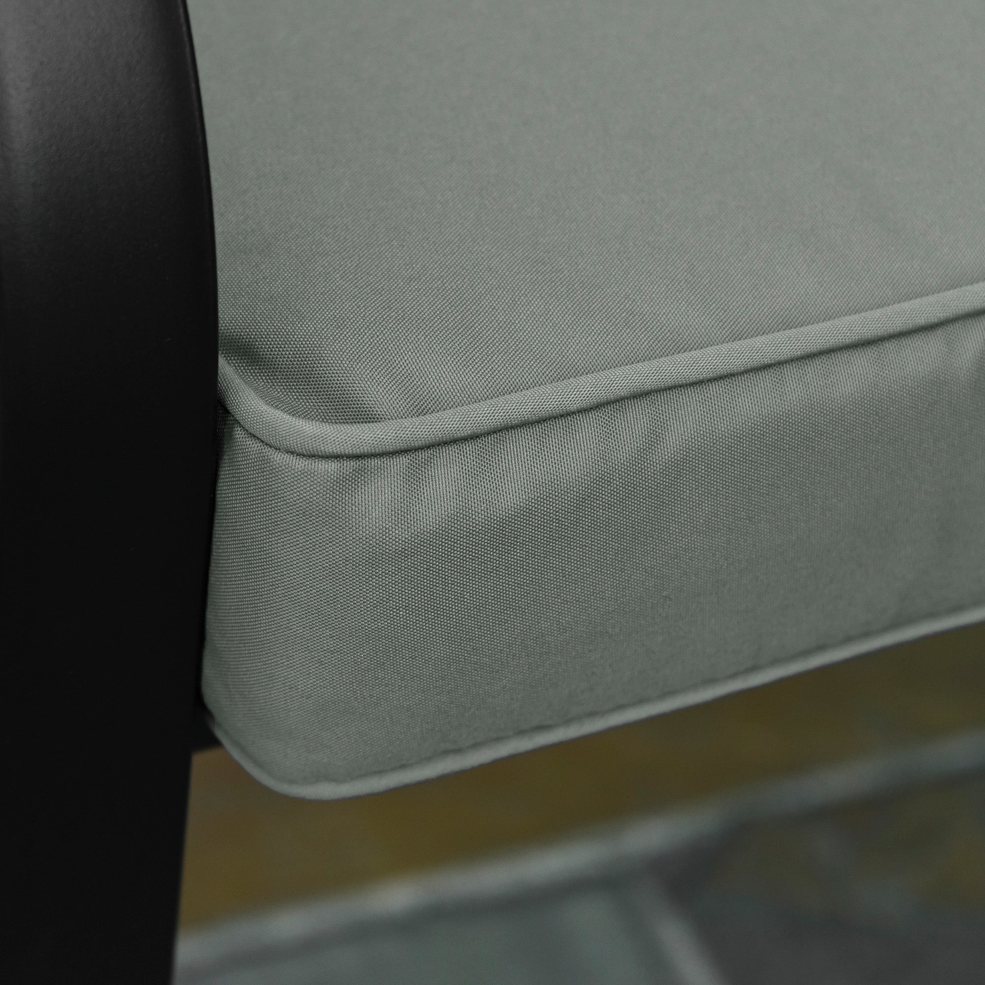 Outsunny Garden Bench Cushion 2 Seater Loveseat Seat Pad for Patio Swing Furniture for Indoor & Outdoor Use, 120 x 50 x 8 cm, Grey - North Peak Garden Furniture