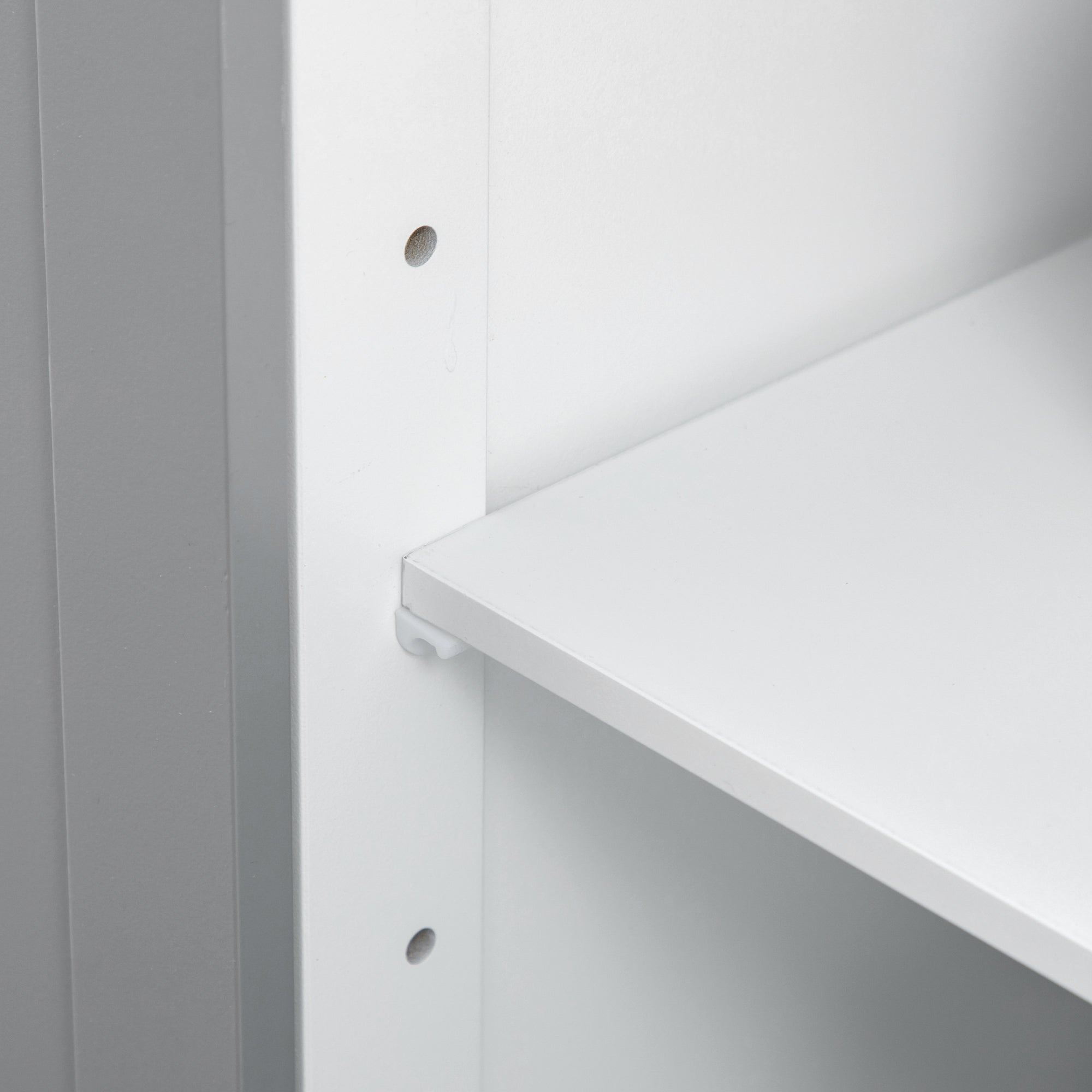 kleankin Tall Bathroom Cabinet Free Standing Slimline Cupboard Tallboy Unit Storage Organiser for Bathroom, Living Room, Kitchen - North Peak Garden Furniture