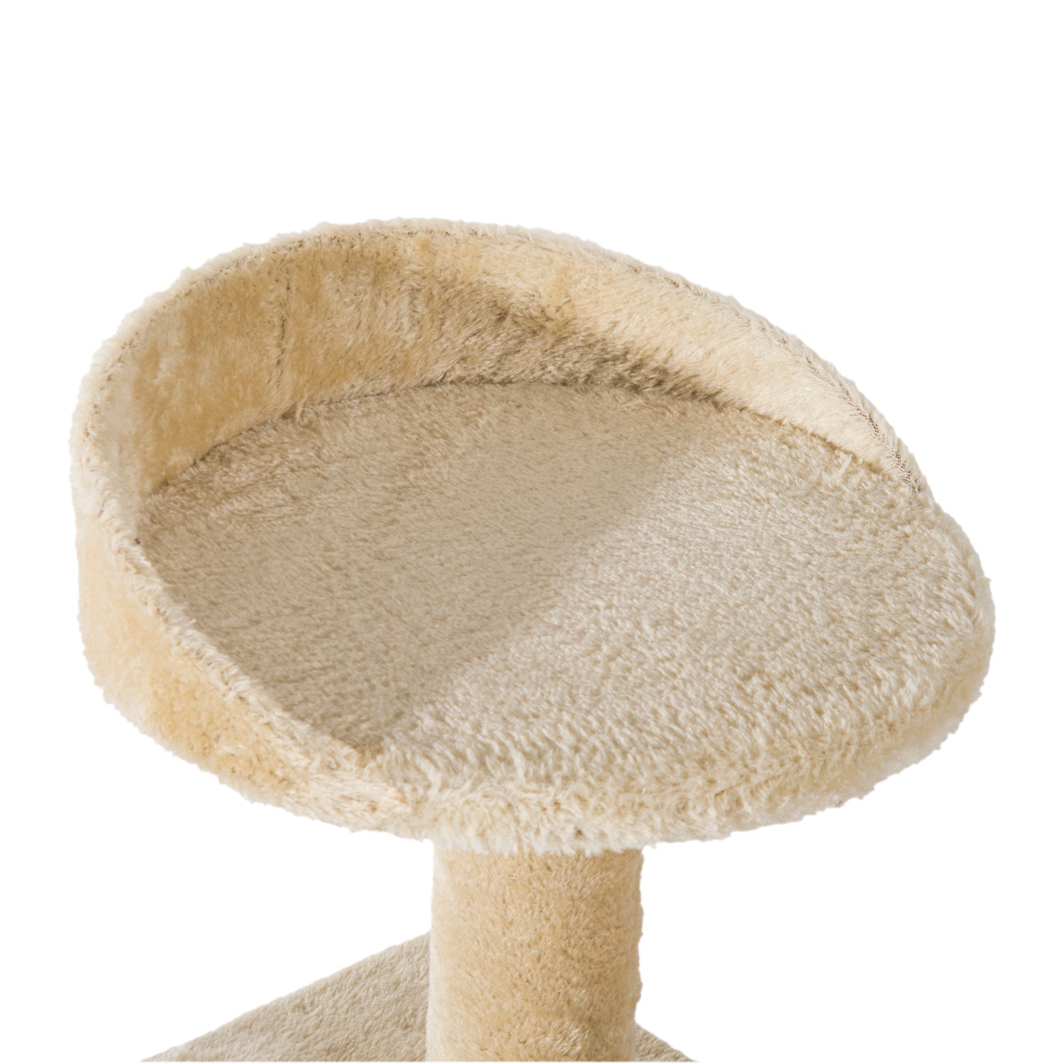 PawHut 100 cm Cat Tree for Indoor Cats Kitten Scratch Scratching Post Climbing Tower Activity Centre Beige - North Peak Garden Furniture