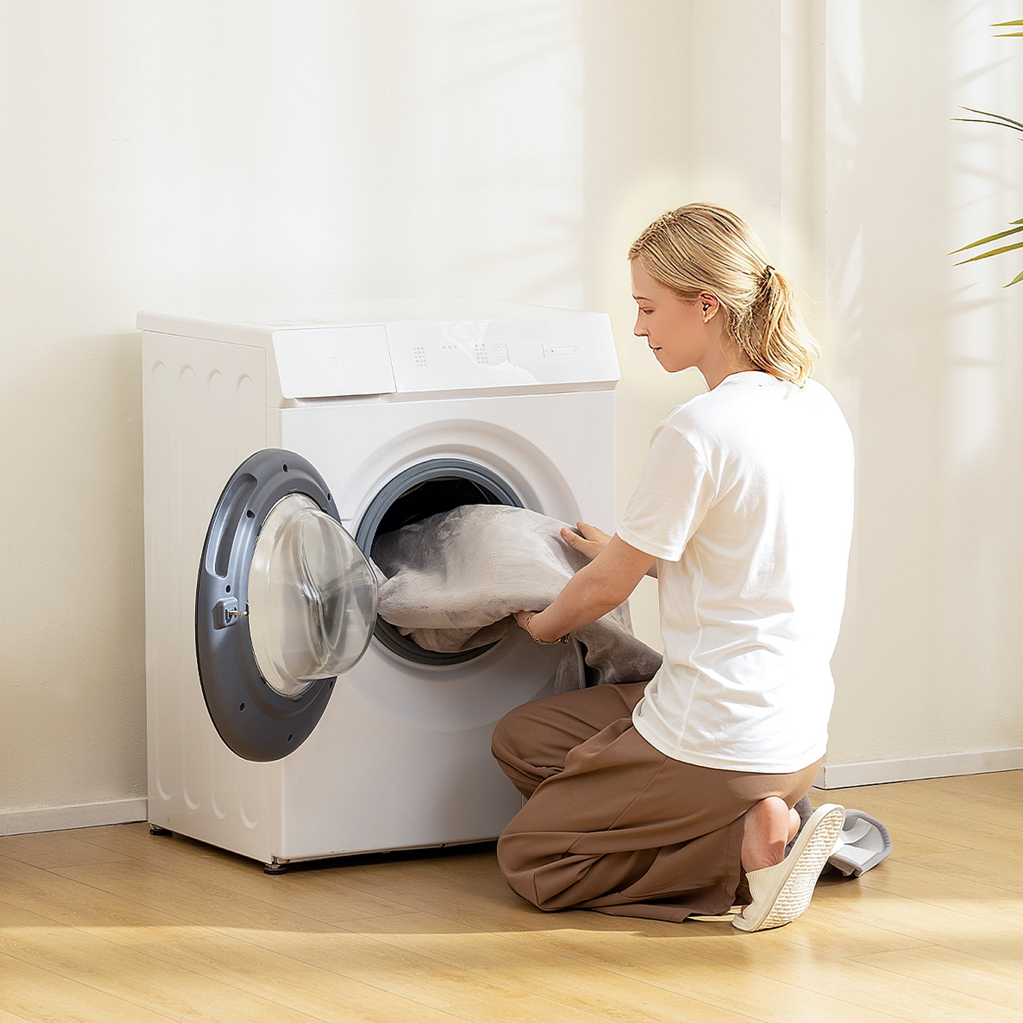 HOMCOM Electric Blanket with Dual Controllers, Machine Washable Heated Throw Blanket with Ultra Soft Flannel Fabric, 5 Heating Levels, 10 Hour Timer, Grey