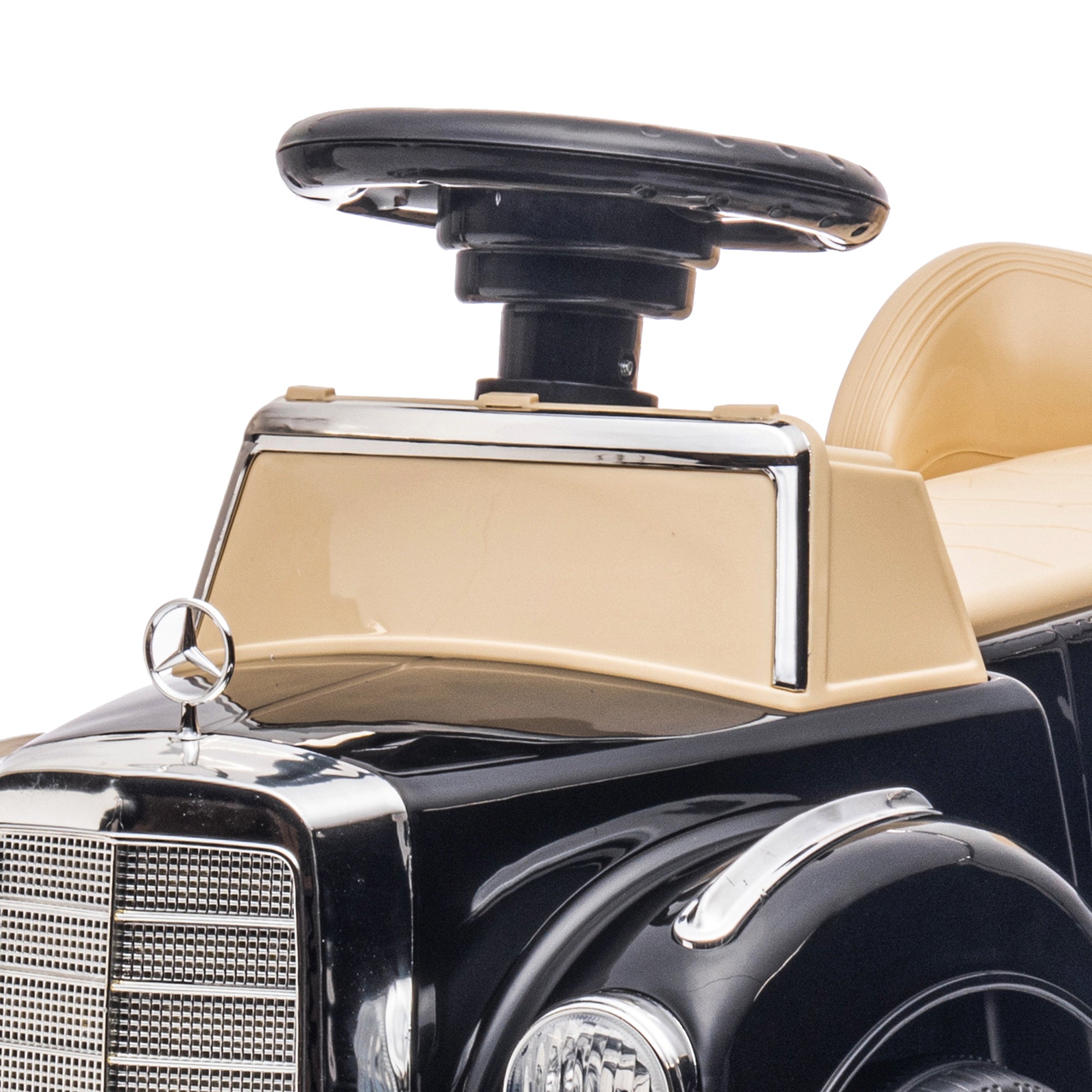 AIYAPLAY Foot to Floor Ride on Sliding Car Mercedes-Benz 300S Licensed for 18-48 months - North Peak Garden Furniture