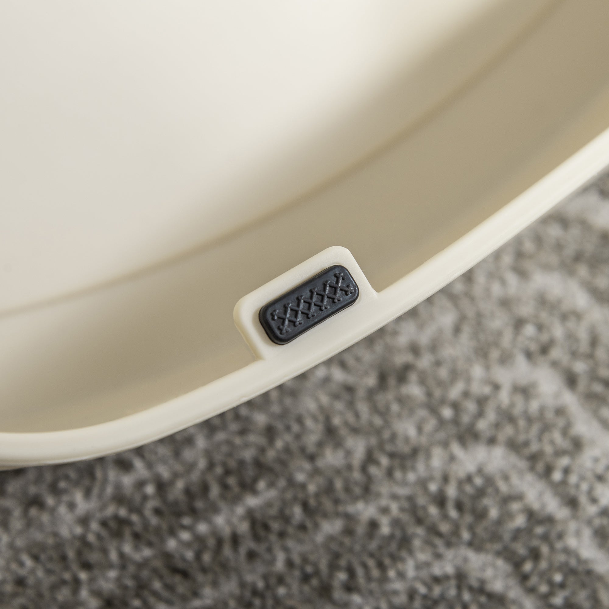 PawHut Foldable Pet Stairs Portable Dog Steps 3-Step Design with Non-slip Mats for High Beds, Sofas, 49 x 38 x 38 cm, Cream - North Peak Garden Furniture