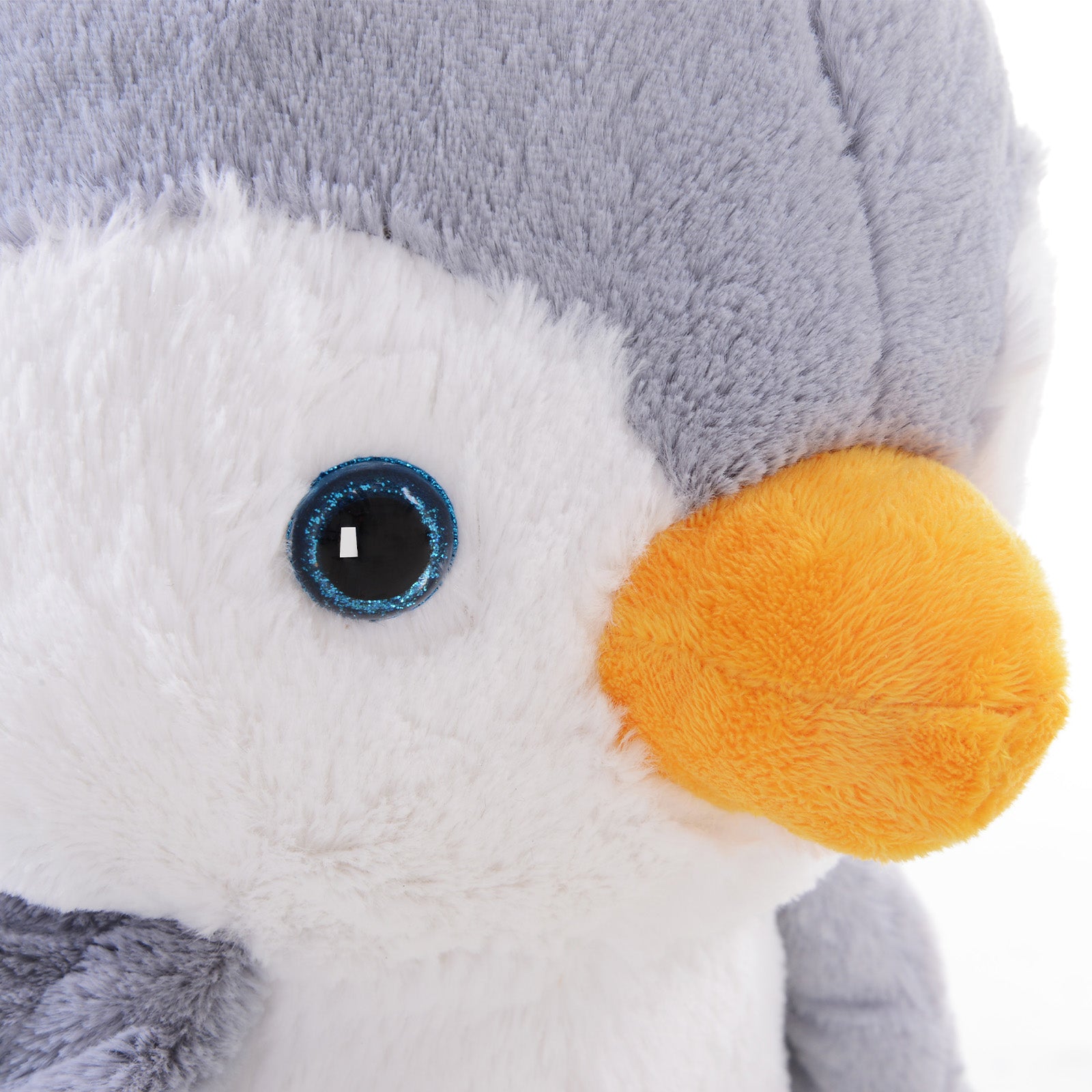 HOMCOM Children Kids Animal Rocking Horse Penguin Plush Musical Button 32 Songs Kid Rocker for 18+ Months - North Peak Garden Furniture