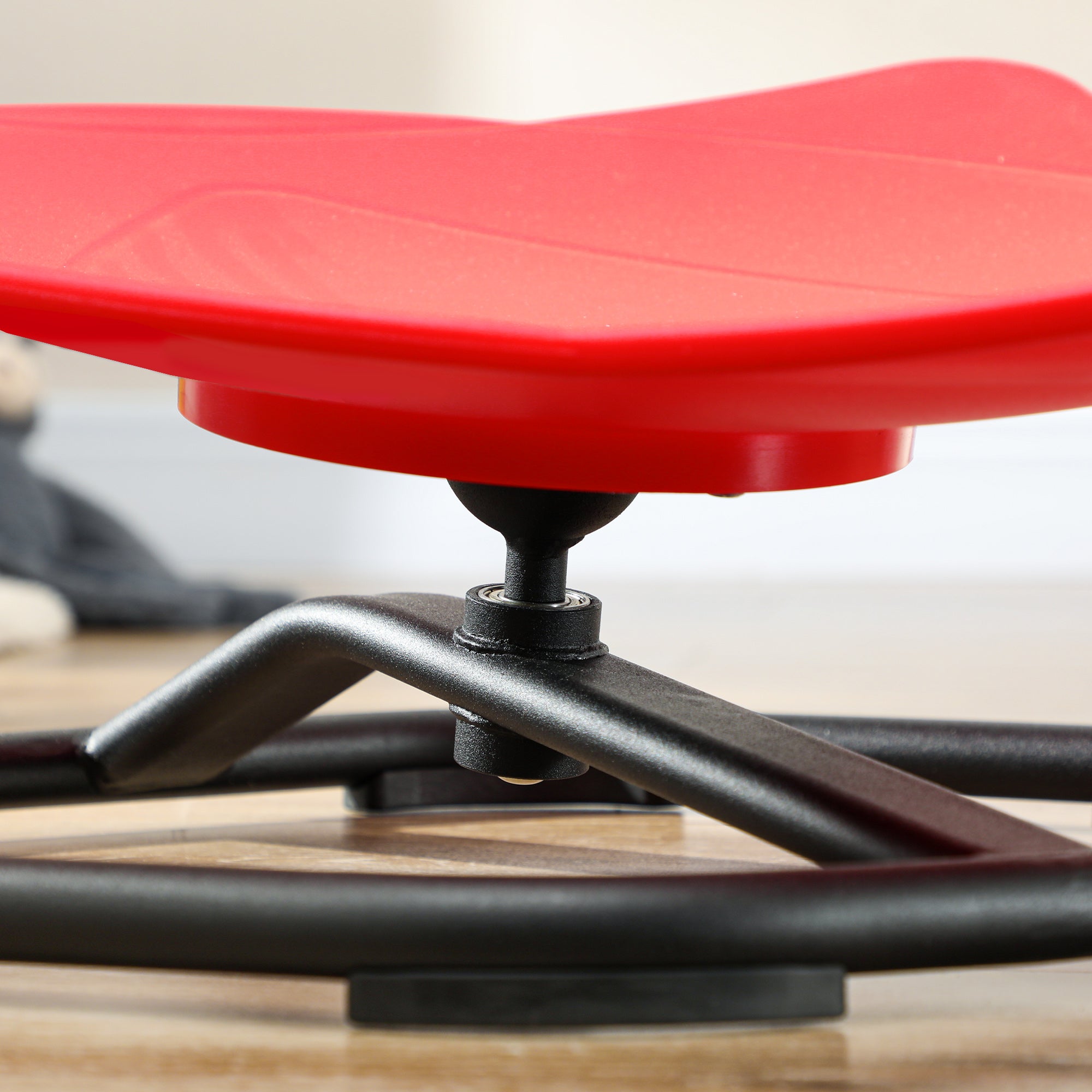 AIYAPLAY Spinning Chair for Autism Sit and Spin, Coordination & Balance, Sensory Spinning Chair for Toddlers 3-6 Years, Red - North Peak Garden Furniture