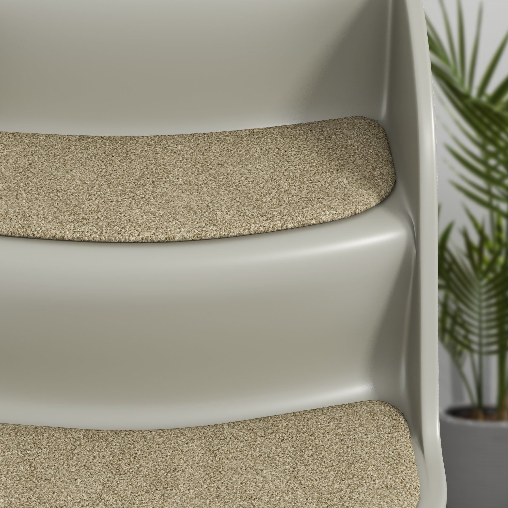 PawHut Foldable Pet Stairs 3 Steps with Non-slip Mats for Small Dogs, Grey - North Peak Garden Furniture