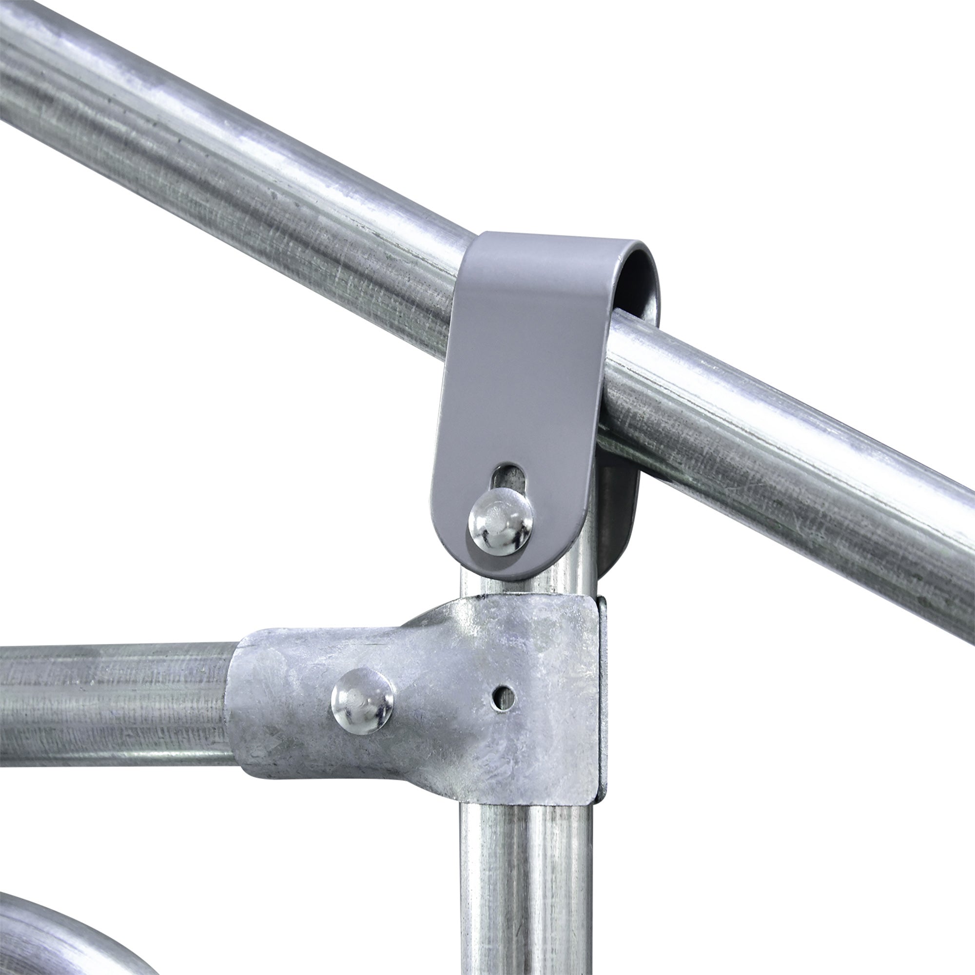 PawHut Galvanised Walk In Chicken Run w/ Cover 6 x 3 x 2m Silver - North Peak Garden Furniture