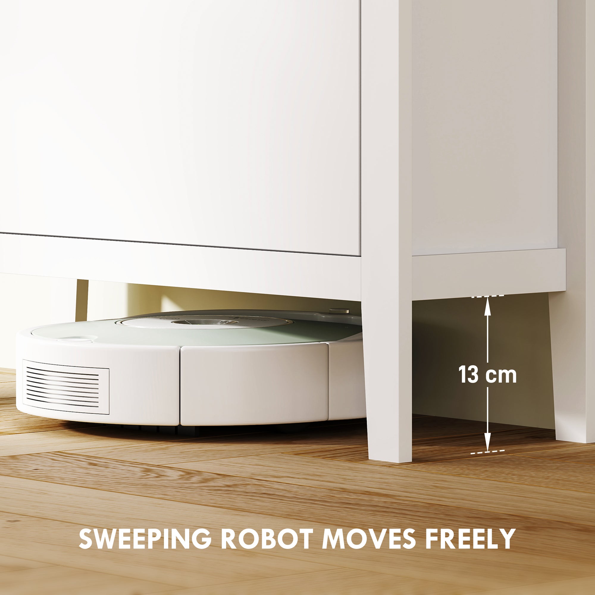 HOMCOM Modern Two-Drawer Shoe Cabinet - White - North Peak Garden Furniture