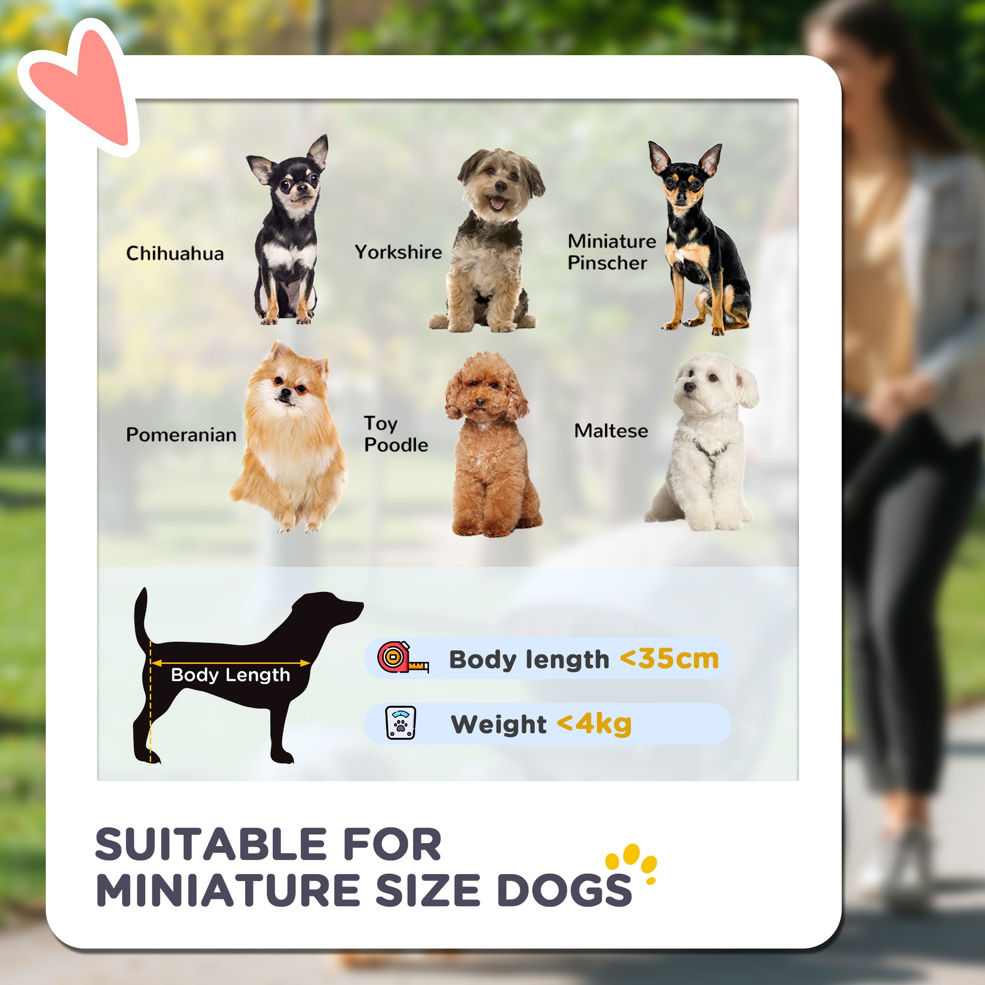 PawHut 3 in 1 Pet Stroller, Folding 4 Wheels Dog Pram with Detachable Carrier for Mini Dogs Cats, Black - North Peak Garden Furniture