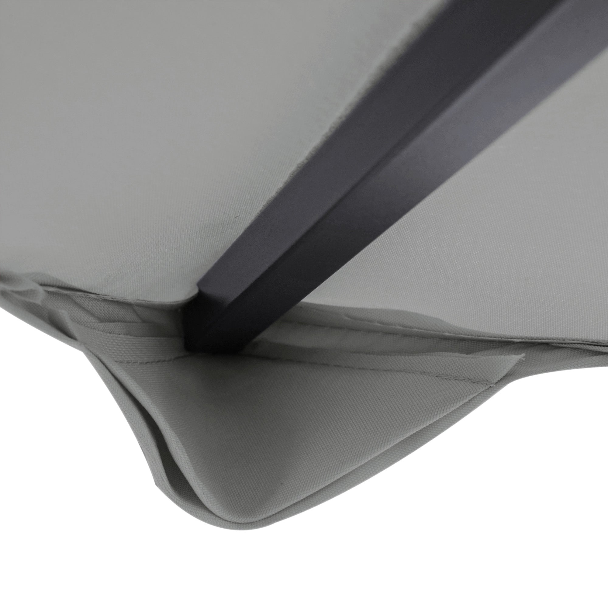Outsunny 3(m) Gazebo Top Cover Double Tier Canopy Replacement Pavilion Roof Light Grey - North Peak Garden Furniture