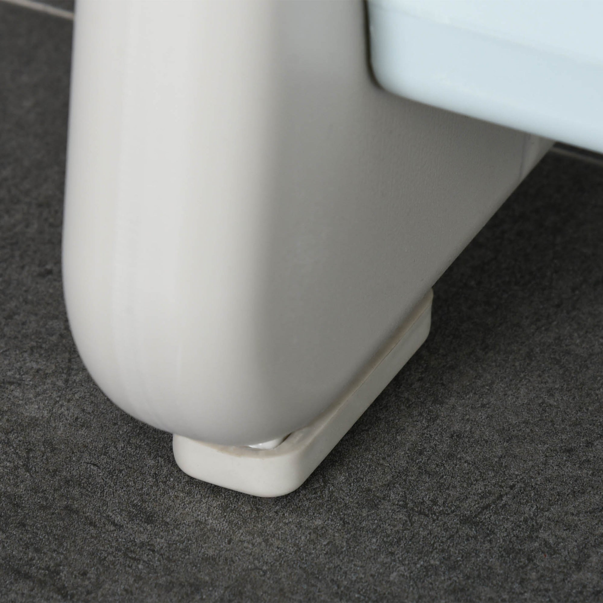 HOMCOM Kids Toddler Step Stool Ladder Kitchen Helper for Toilet Potty Training Bathroom Sink Bedroom Blue and Grey - North Peak Garden Furniture