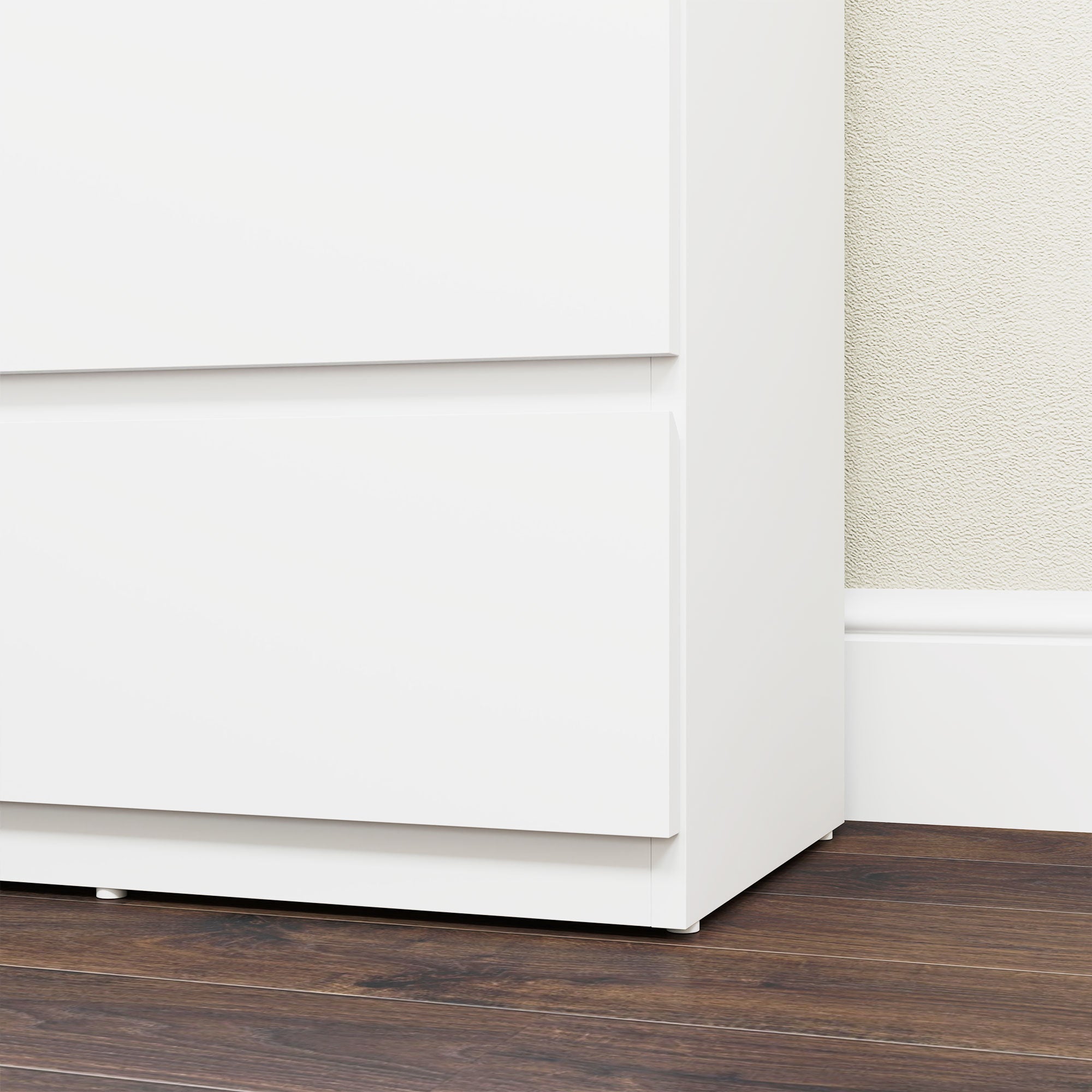 HOMCOM Chest of Drawers, 5-Drawer Storage Cabinets, Modern Dresser, Storage Drawer Unit for Bedroom - North Peak Garden Furniture