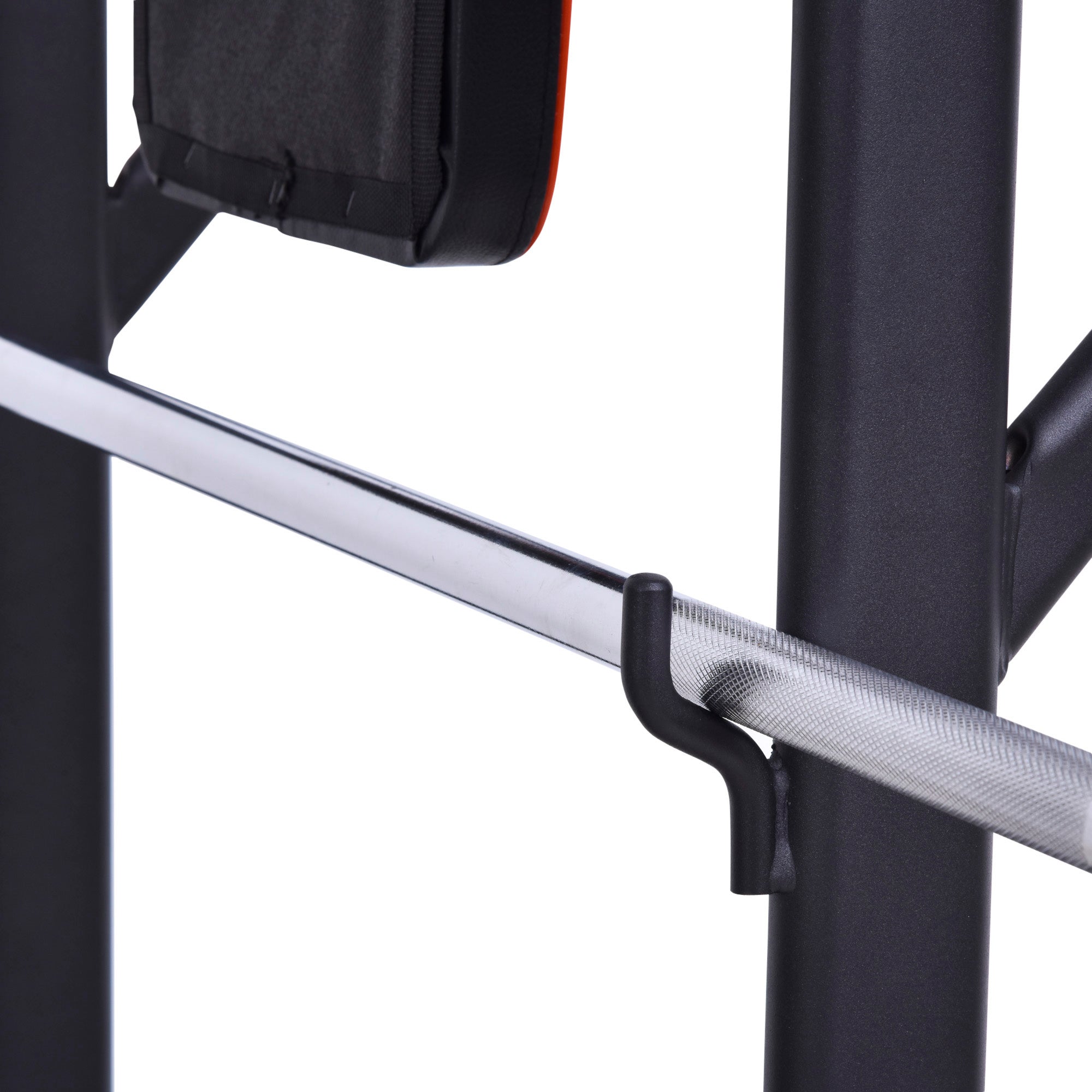 HOMCOM Multifunction Power Tower Home Workout Dip Station w/ Sit-up Bench Push-up Bars and Tension Ropes Fitness Equipment Office Gym Training - North Peak Garden Furniture