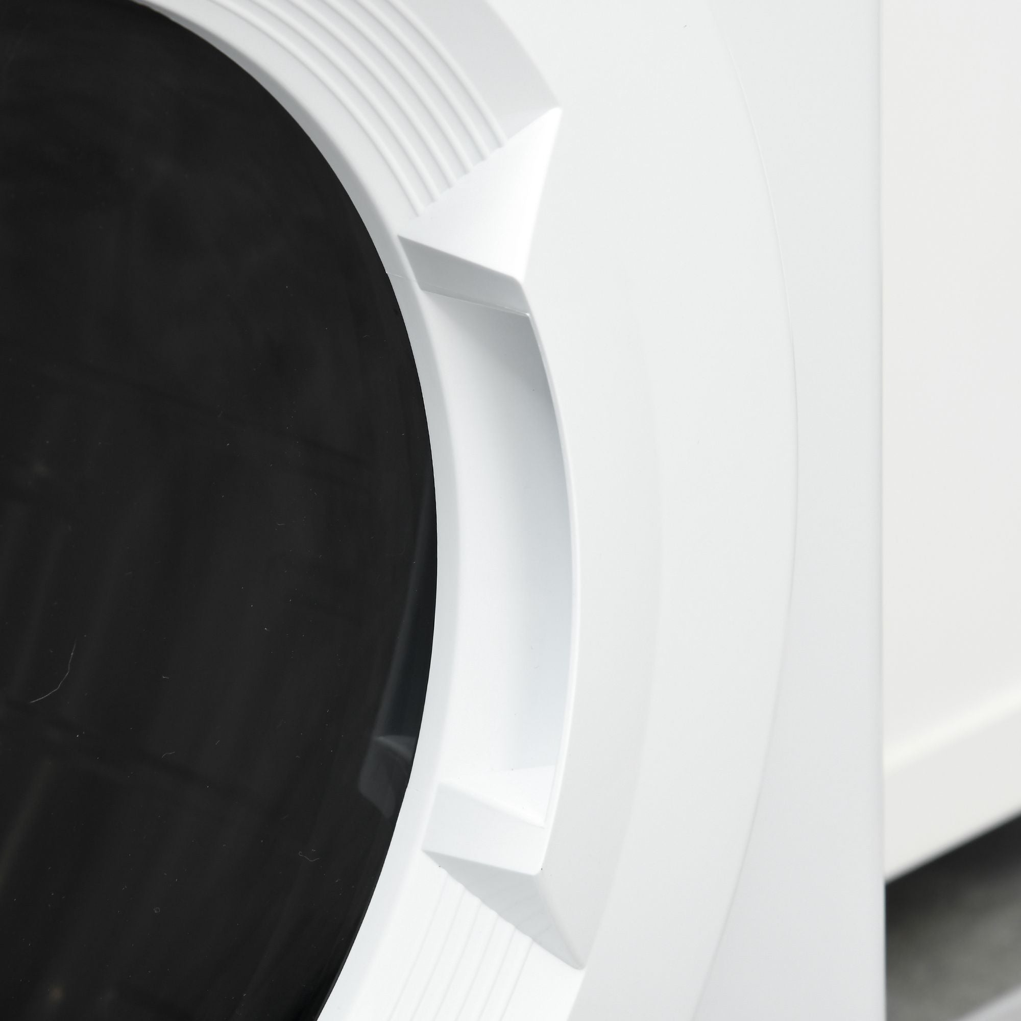 HOMCOM 6kg Vented Tumble Dryer, Freestanding, Wall Mounted, Stackable, Portable Dryer with 7 Programmers, White - North Peak Garden Furniture