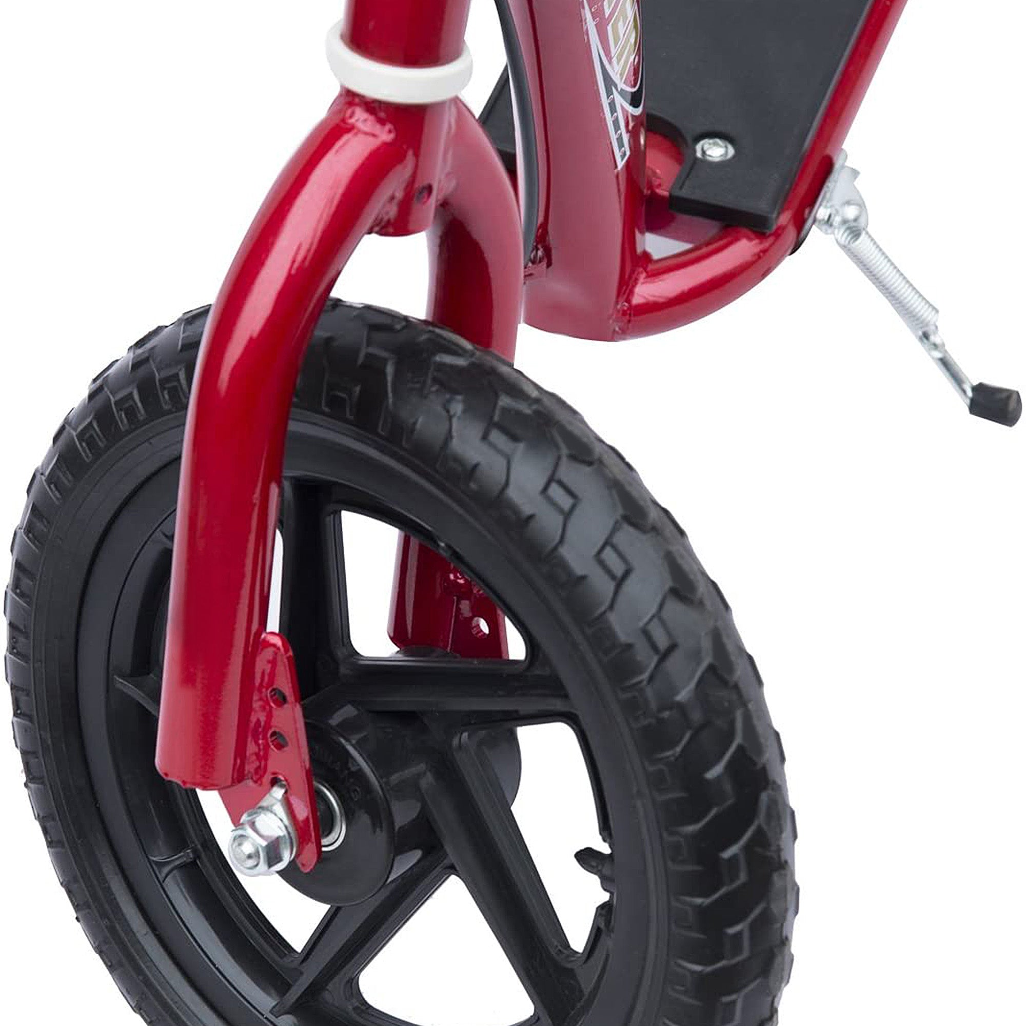 HOMCOM Teen Push Scooter Kids Children Stunt Scooter w/ 12" EVA Tyres, Red