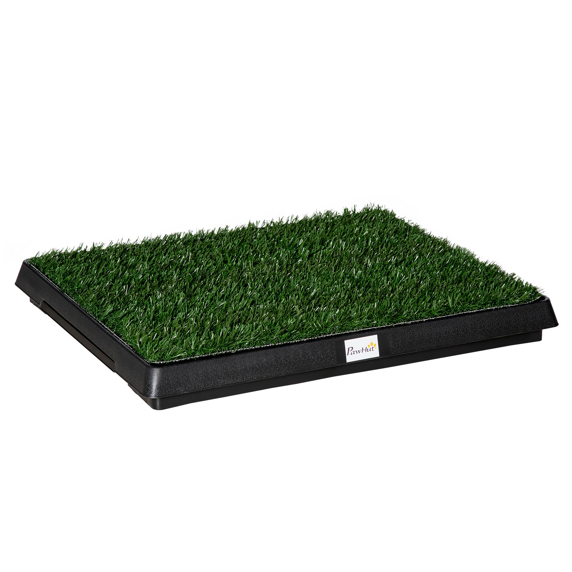 PawHut Indoor Pet Dog Toilet Mat Potty Tray Training Grass Restroom with Tray and Loo Pad - North Peak Garden Furniture
