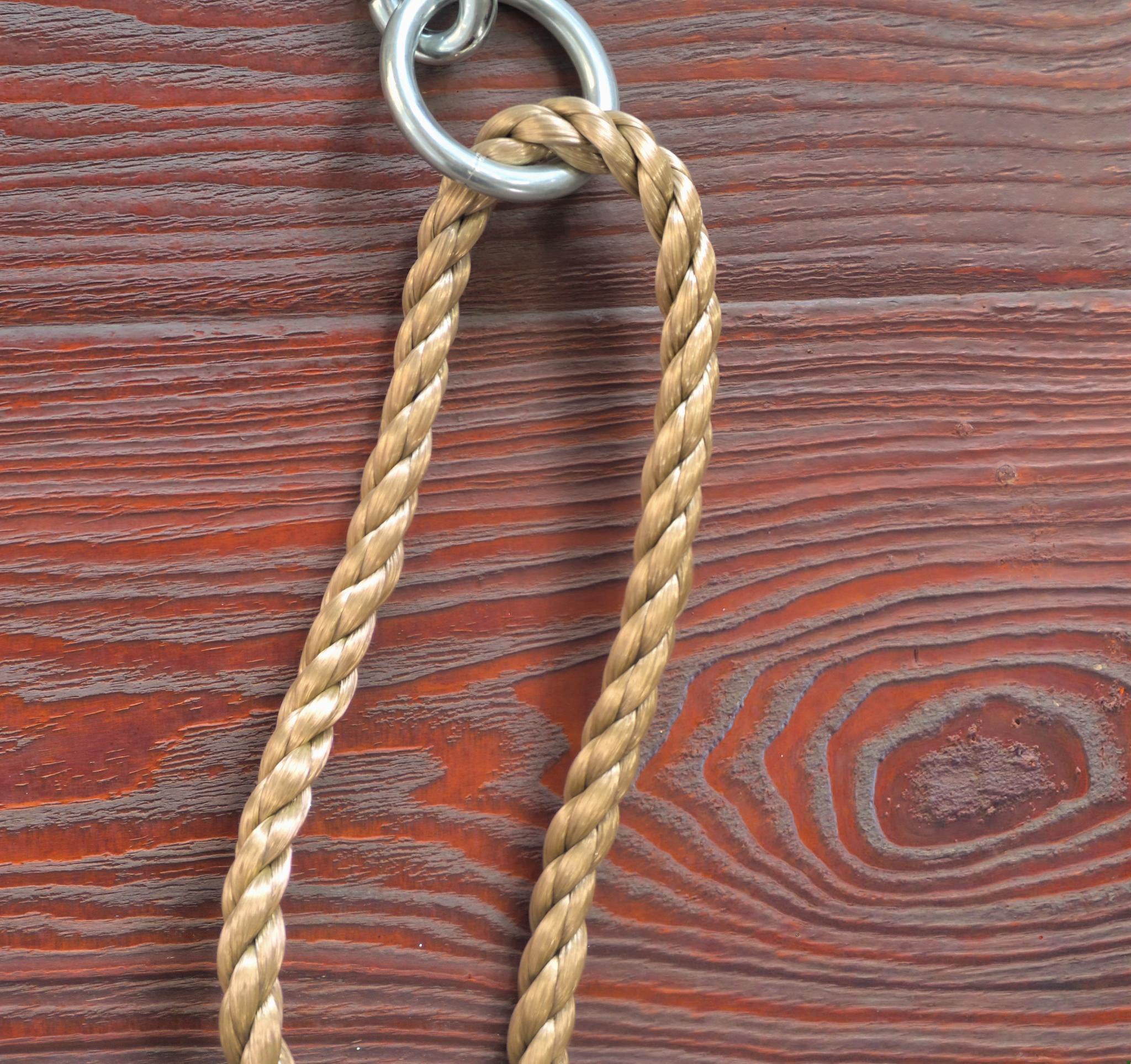 AIYAPLAY Wooden Swing Seat, Kids Swing Set with Adjustable Rope and Tree Straps, Outdoor Playground Playset for Kids