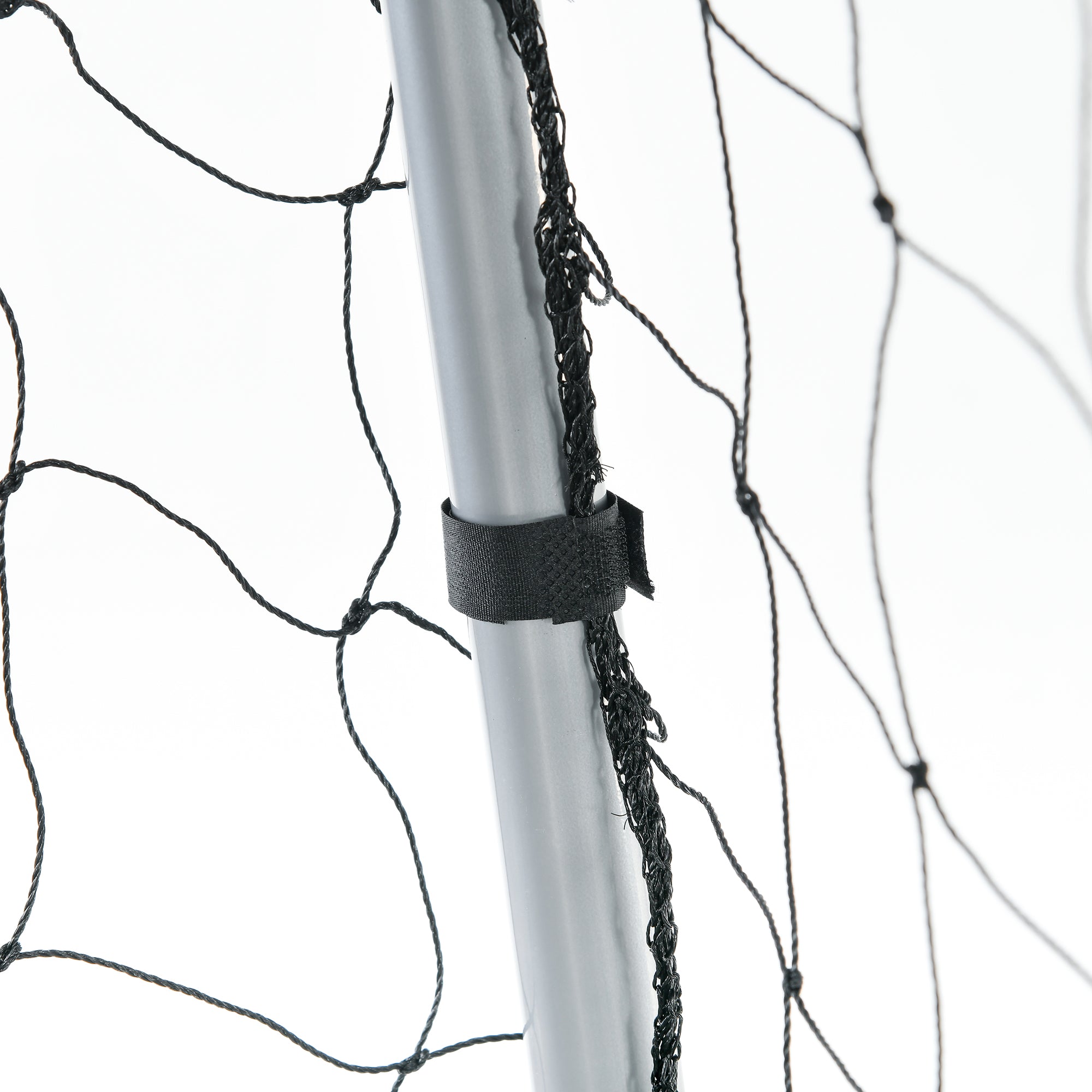 SPORTNOW 10ft x 6.5ft Football Goal, Football Net for Garden with Ground Stakes, Quick and Simple Set Up - North Peak Garden Furniture