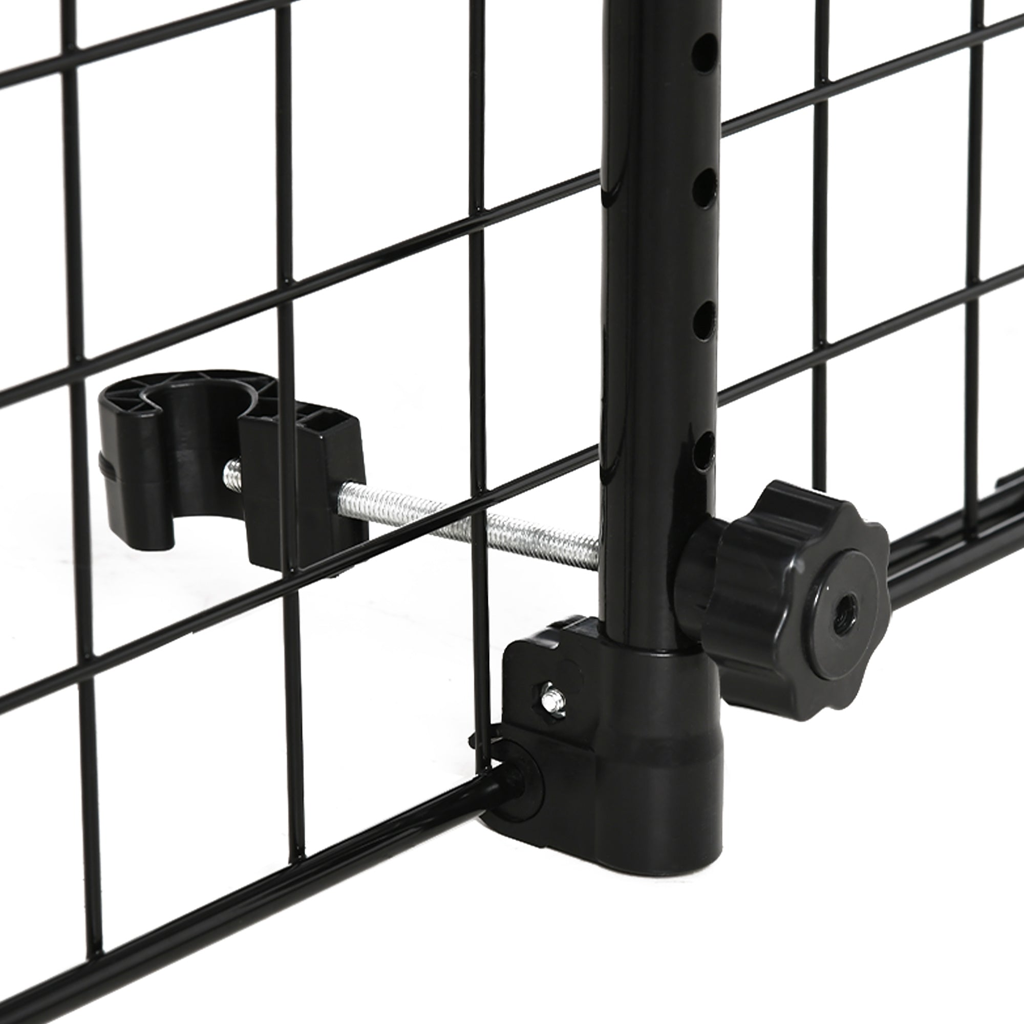 PawHut Heavy Duty Pet Dog Car Barrier Black