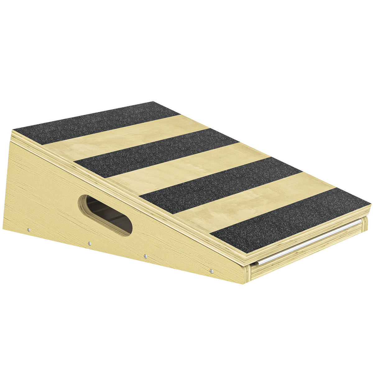SPORTNOW Portable Slant Board, Adjustable Incline Board Calf Stretcher with Extra Side-Handle Design for Home Gym