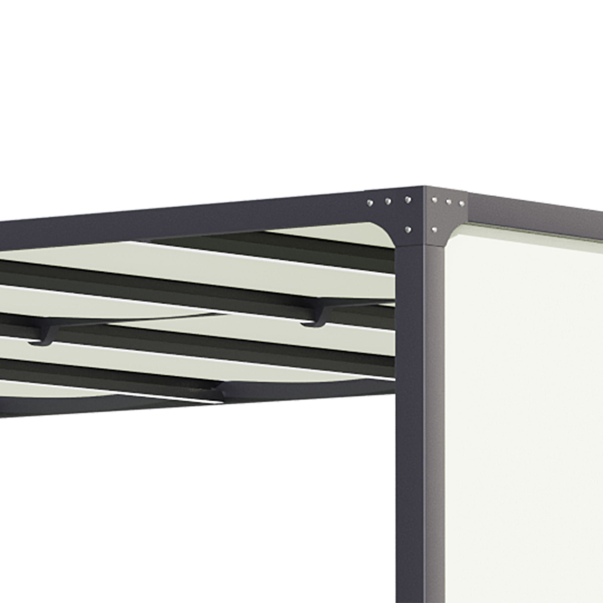 Outsunny 3 x 4m Outdoor Garden Pergola - Cream White - North Peak Garden Furniture