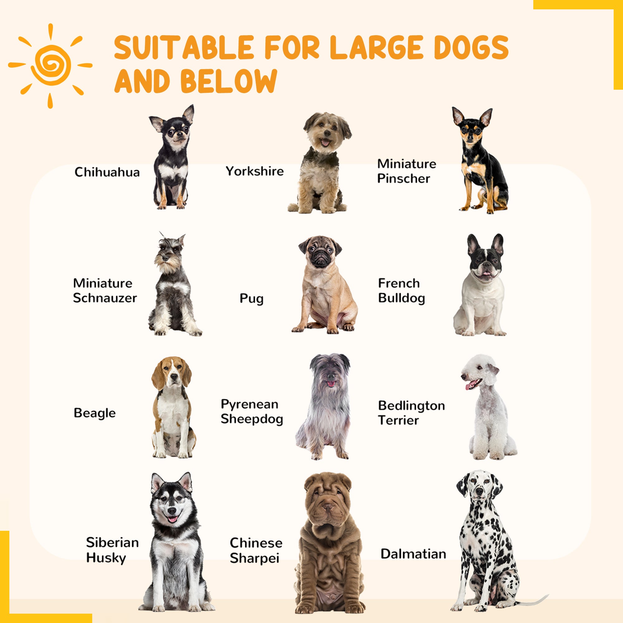 PawHut 100cm 8 Panels Heavy Duty Dog Pen, Pet Playpen for Indoors, Outdoors, Small, Medium, Large Dogs - North Peak Garden Furniture