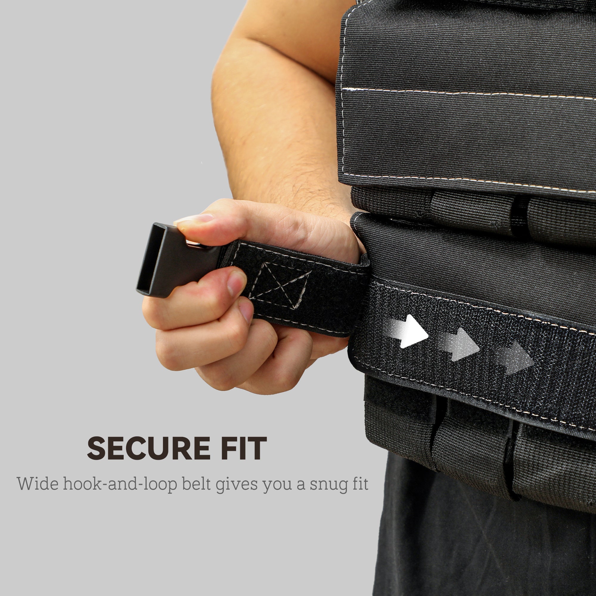 SPORTNOW 15KG Adjustable Weighted Vest, Running Weight Vest, with 30 Metal Weights, Reflective Strips, for Running, Exercise - North Peak Garden Furniture