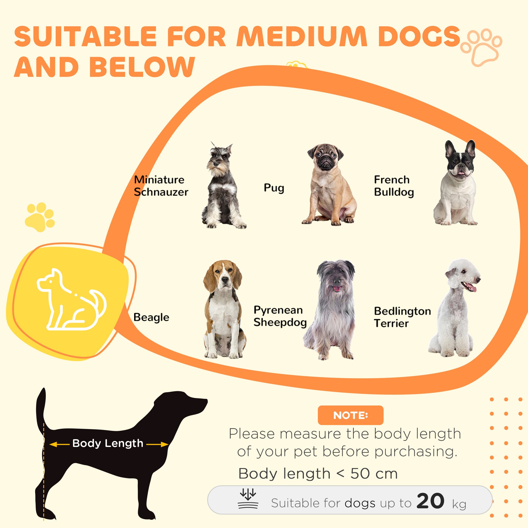 PawHut Dog Crate Furniture with Anti-Chew Resistant Mesh, Anti-Escape Single Door, for Medium Dogs, 80 x 55 x 72 cm - North Peak Garden Furniture
