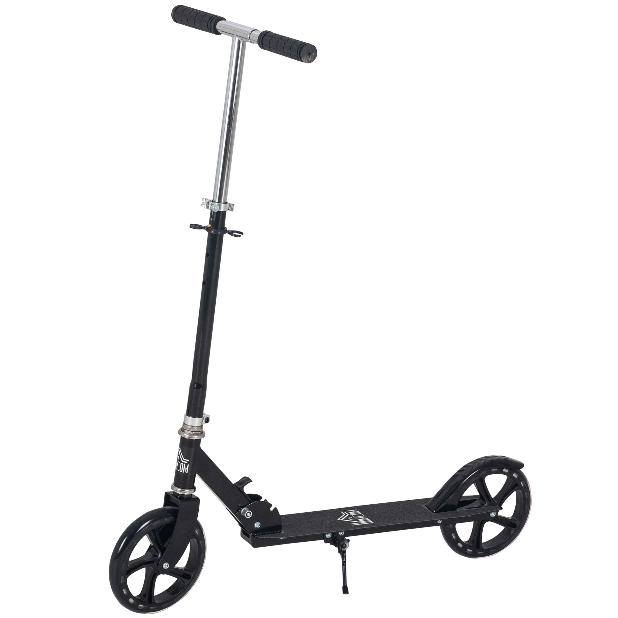 HOMCOM Kids Scooter Teenager Kick Scooter Foldable 4 Levels Adjustable Height with Rear Fender Brake for 7-14 Years - North Peak Garden Furniture