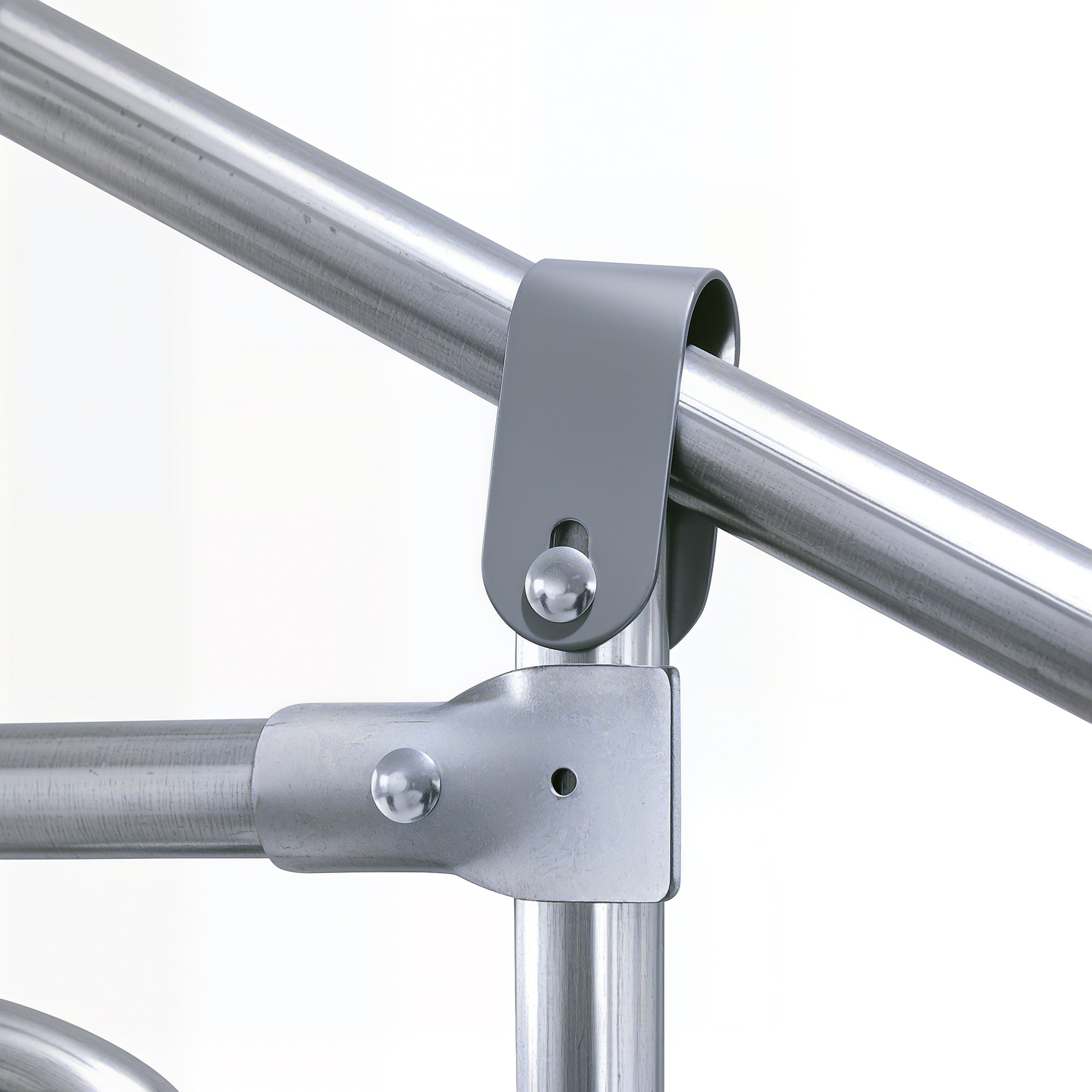 PawHut Chicken Run Galvanised Walk-in Chicken Coop Hen Poultry House Cage Rabbit Hutch with Water-Resist Cover, 3 x 8 x 2m