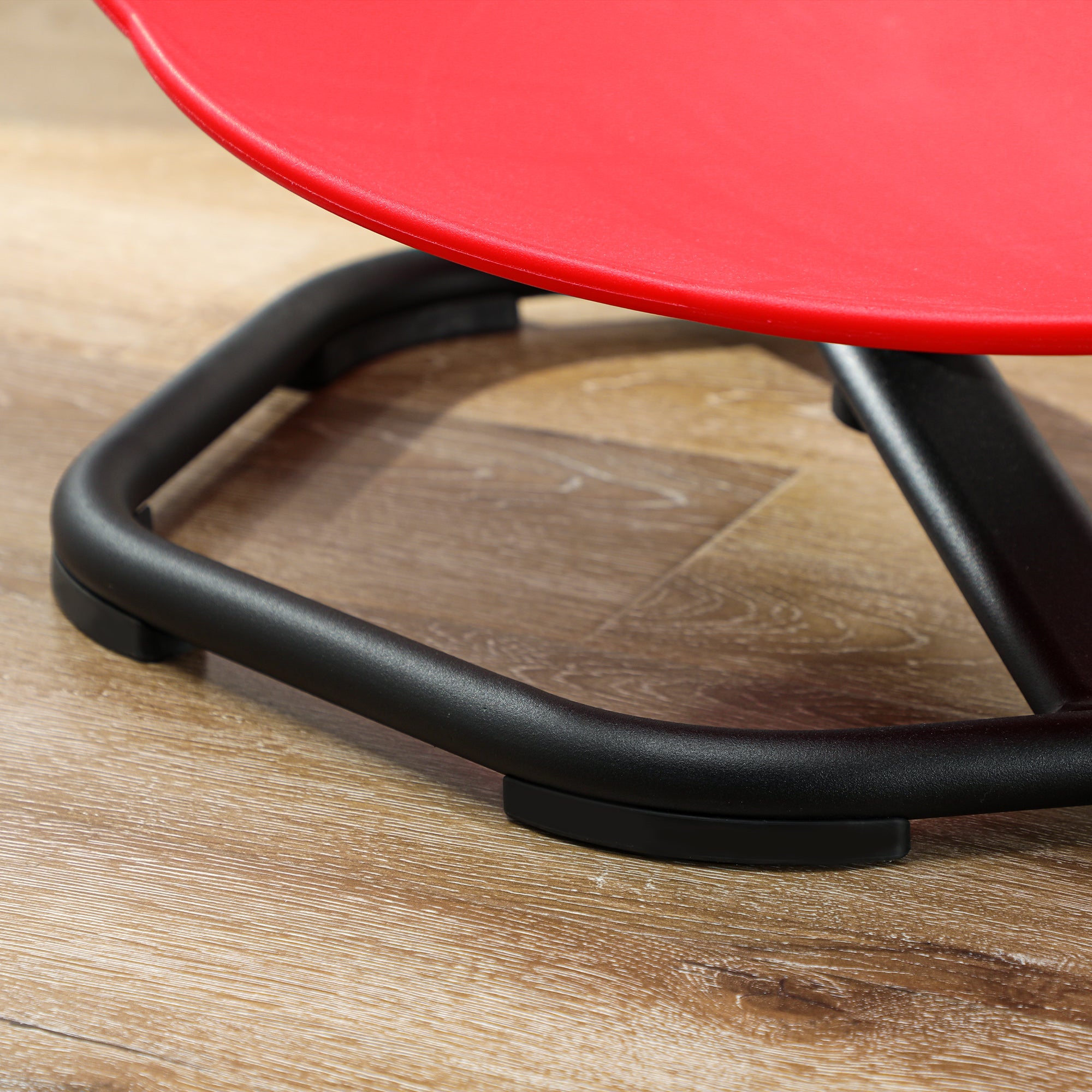 AIYAPLAY Spinning Chair for Autism Sit and Spin, Coordination & Balance, Sensory Spinning Chair for Toddlers 3-6 Years, Red - North Peak Garden Furniture